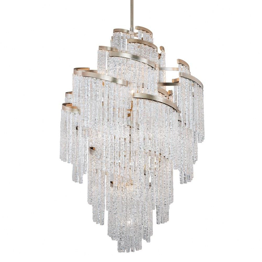 Lansdowne Acre 25-Light Oversized Crystal Chandelier, Elegant Lighting