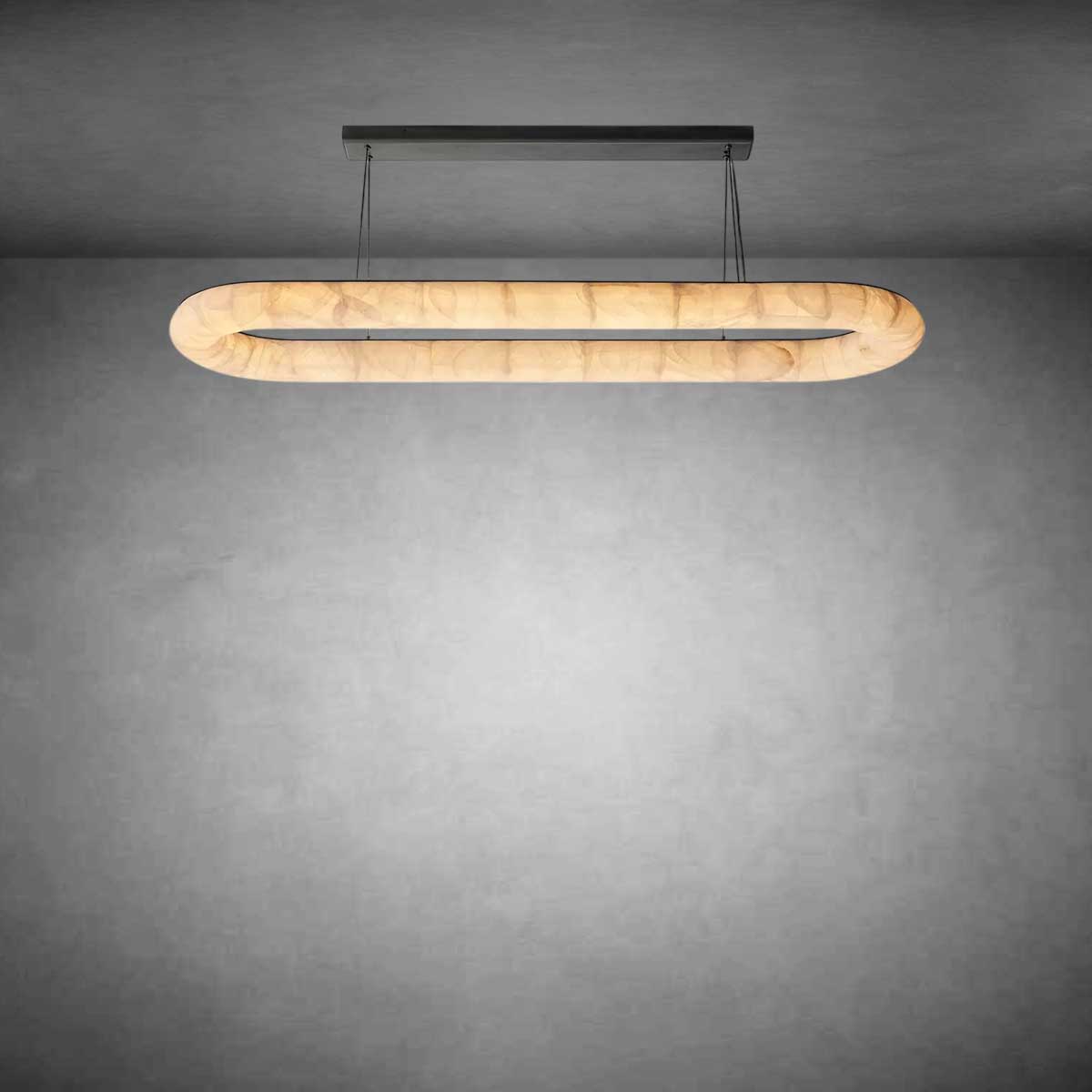 Gabriel Lisse Oval Chandelier