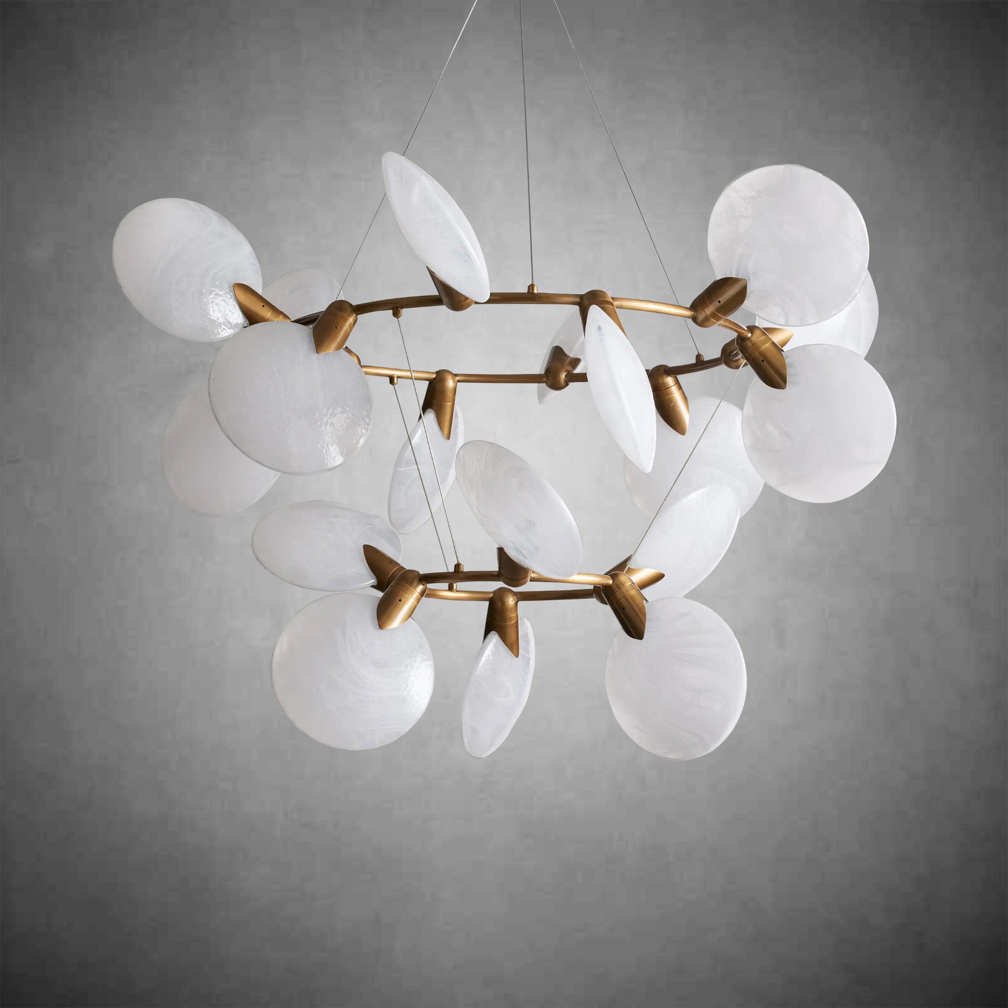 Lyla 2-Tier Round Chandelier
