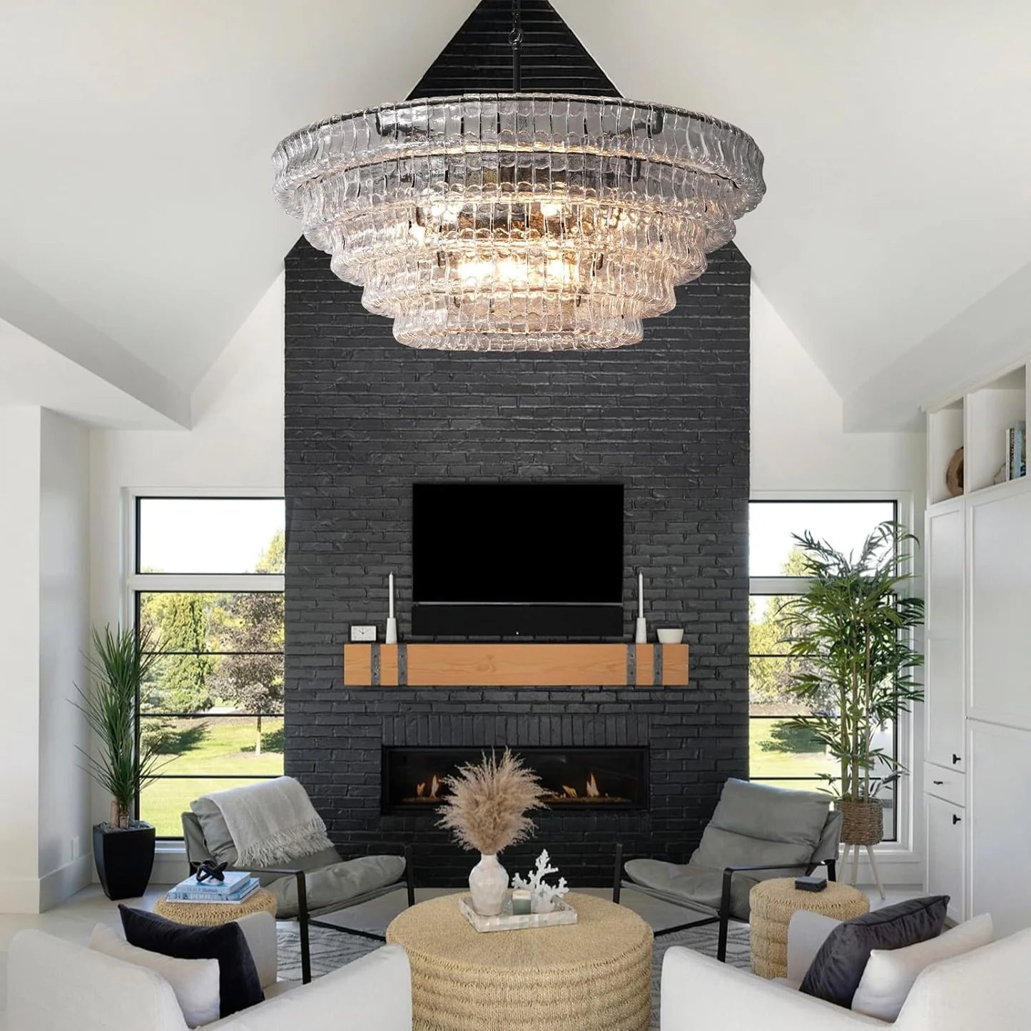 Ghiaccio Round Chandelier