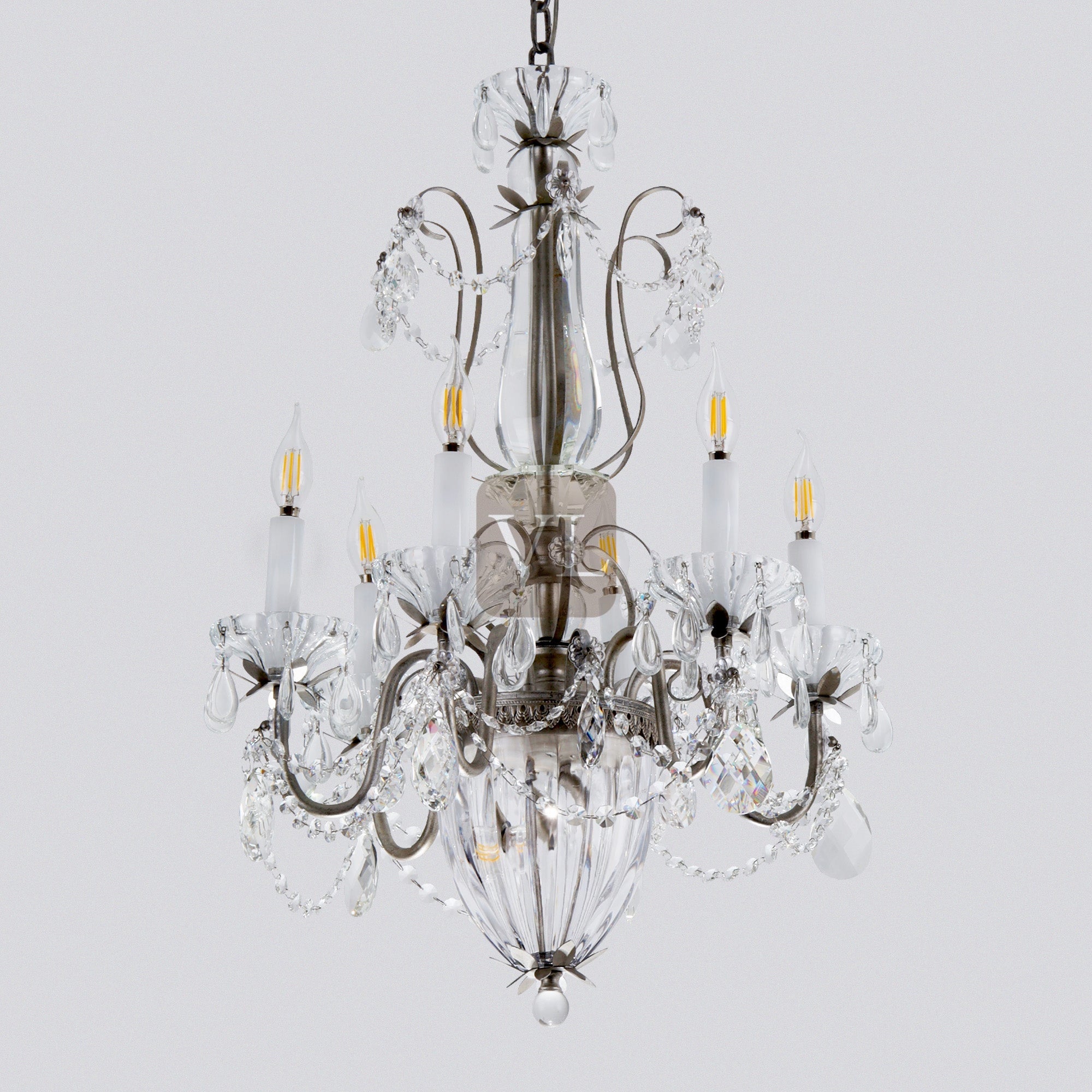 Victorian Crystal Chandelier