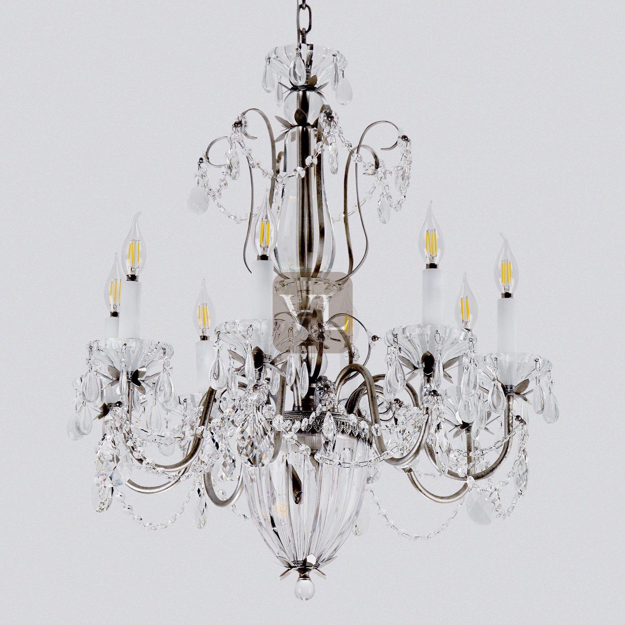 Victorian Crystal Chandelier