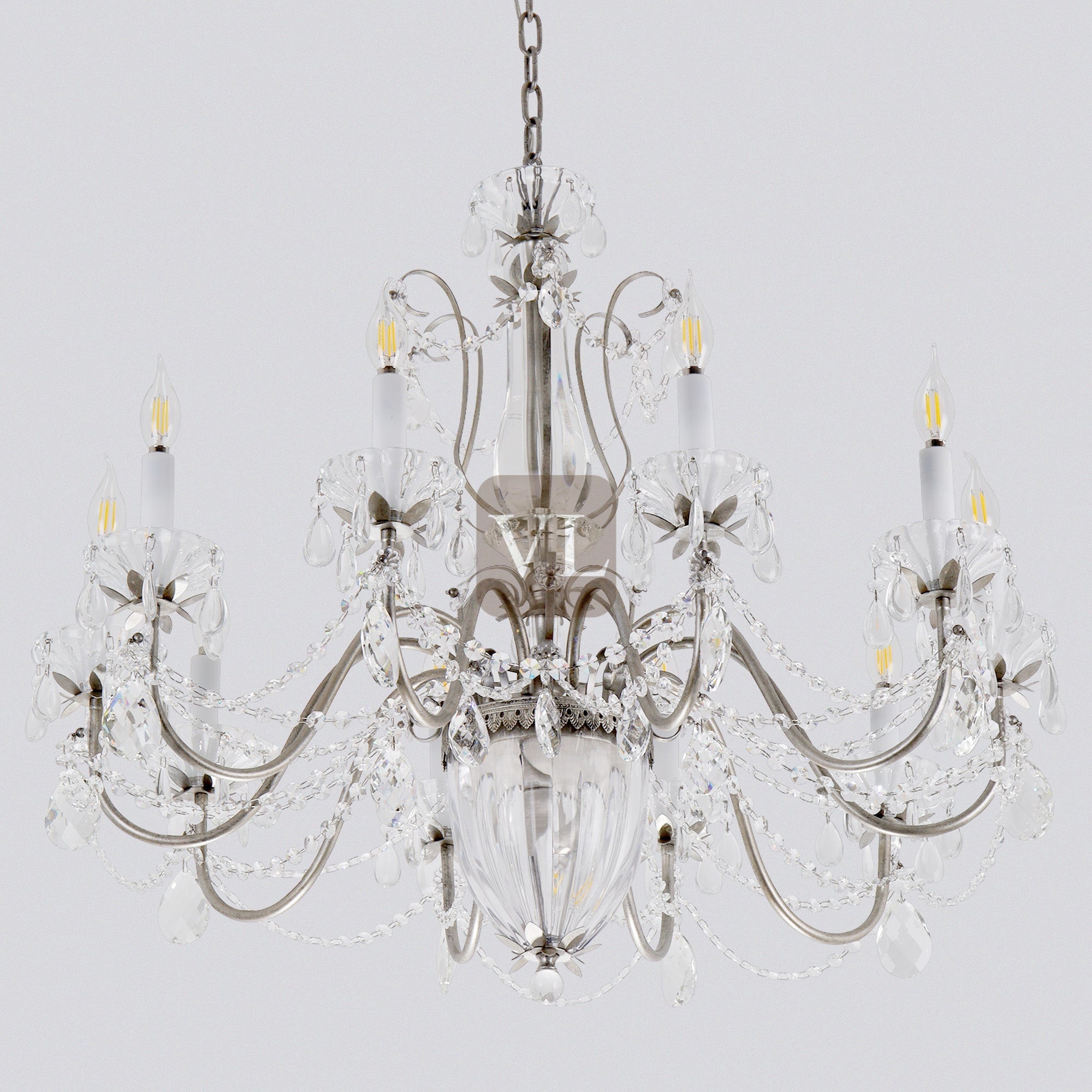 Victorian Crystal Chandelier