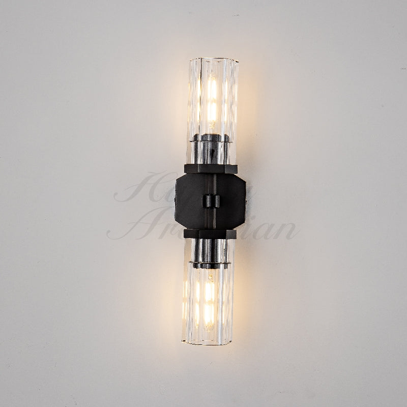 Lirael Hexagonal Linear Short Wall Sconce