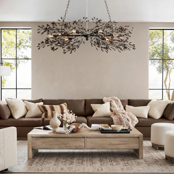 Fiore Linear Chandelier 43"51"68"