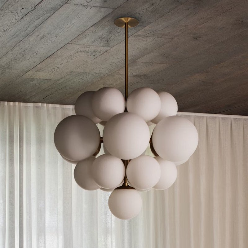 Aurelia Alabaster Cluster Chandelier
