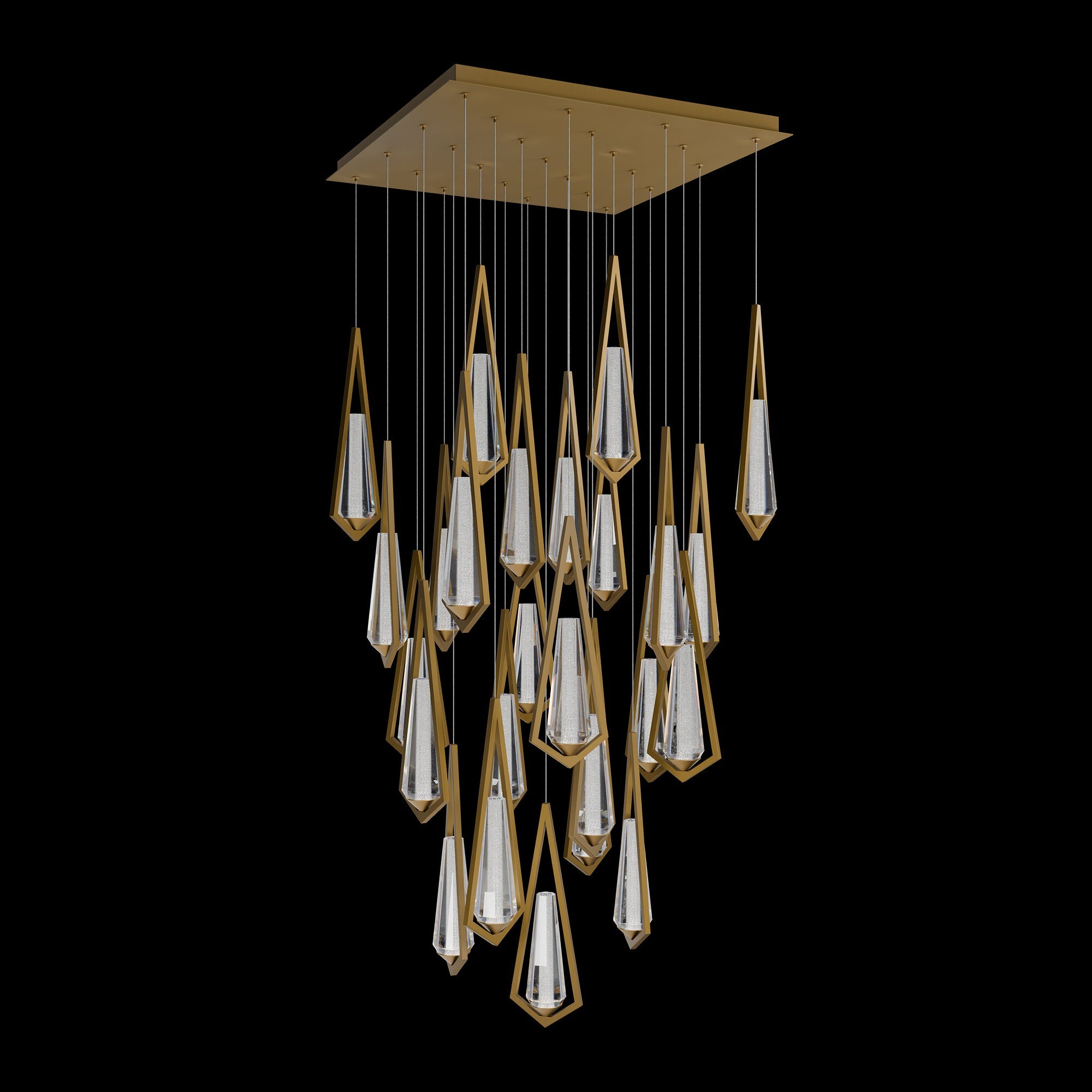 Devotee Linear Chandelier 25 Light
