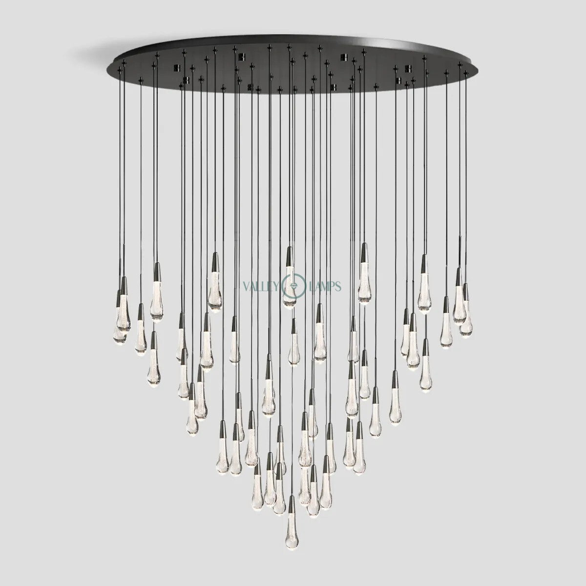 Soltaire  Round Chandelier 58'' for living room/ bedroom