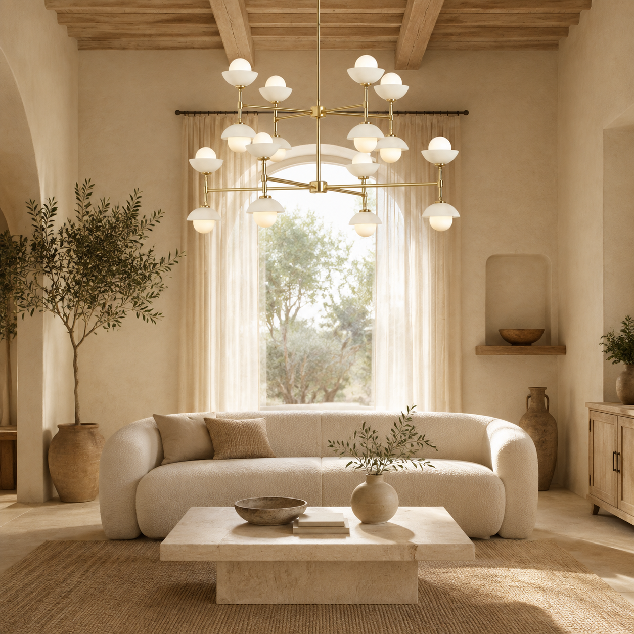 Chandelier Refined Modern