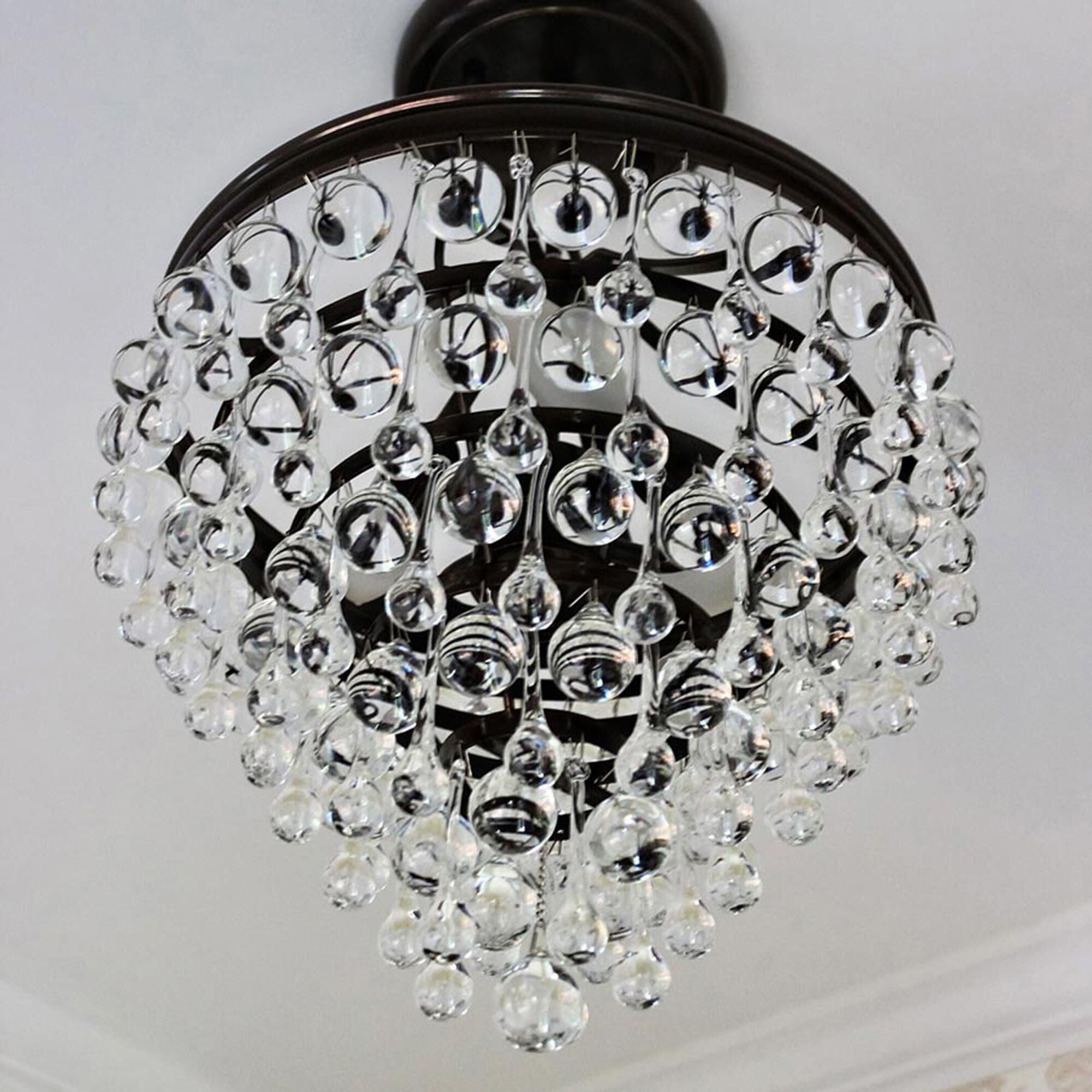 Calypso 13 Inch 3 Light Mini Chandelier by Crystorama
