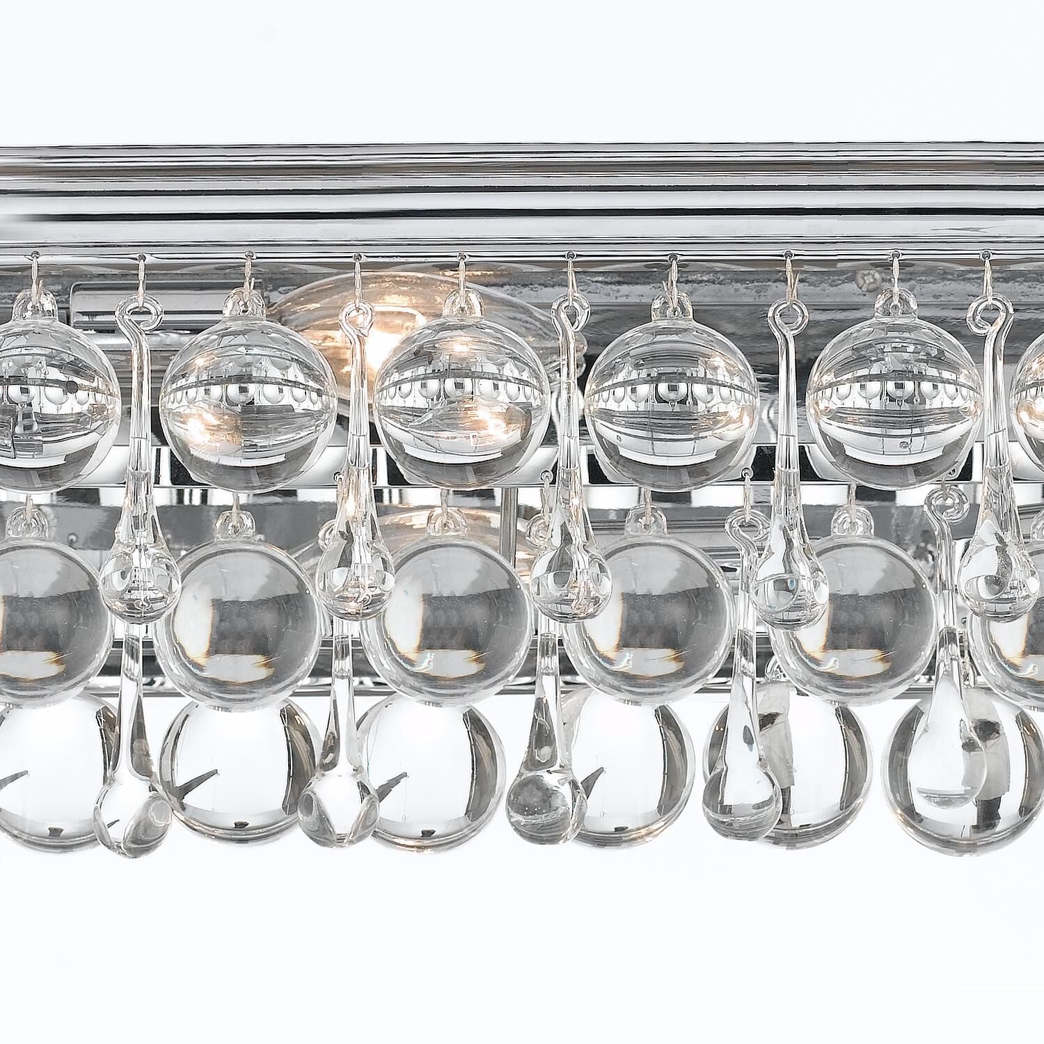 Calypso 33 Inch 8-Light Bathroom Vanity Light | Crystorama