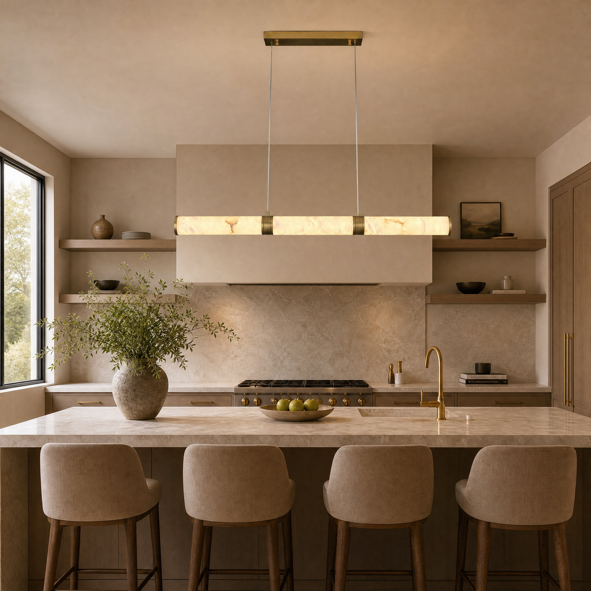 Pendant Light in a hallway
