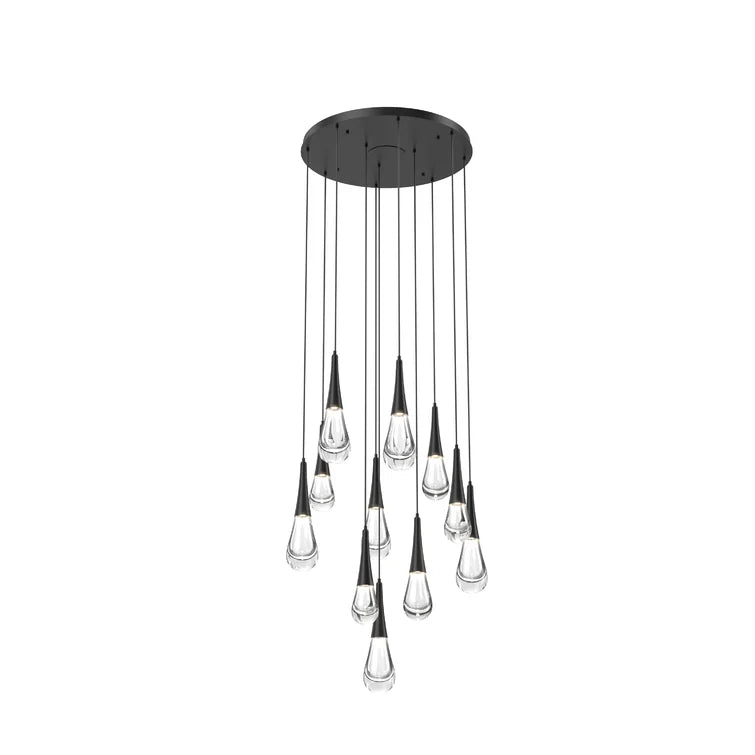 Pluvia 11-Light Chandelier Pendant For Living room Family room Dining Room Bedroom