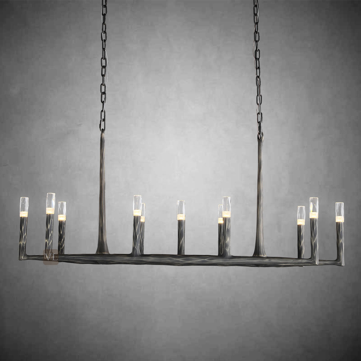 Thadrian Recatangular Chandelier 54"/72"/96"