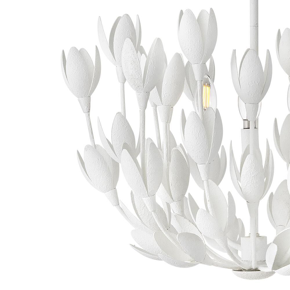 Flora 20 Inch 3-Light LED Chandelier - Delicate Floral Design