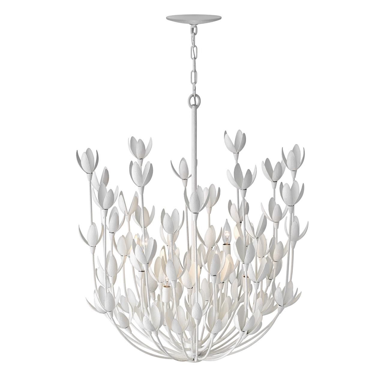 Flora 26 Inch 6 Light Chandelier Hinkley Lighting - Elegant Floral Design