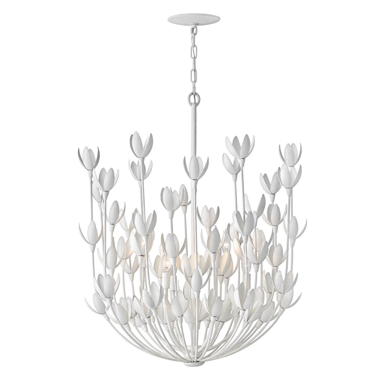 Flora 26 Inch 6 Light Chandelier Hinkley Lighting - Elegant Floral Design