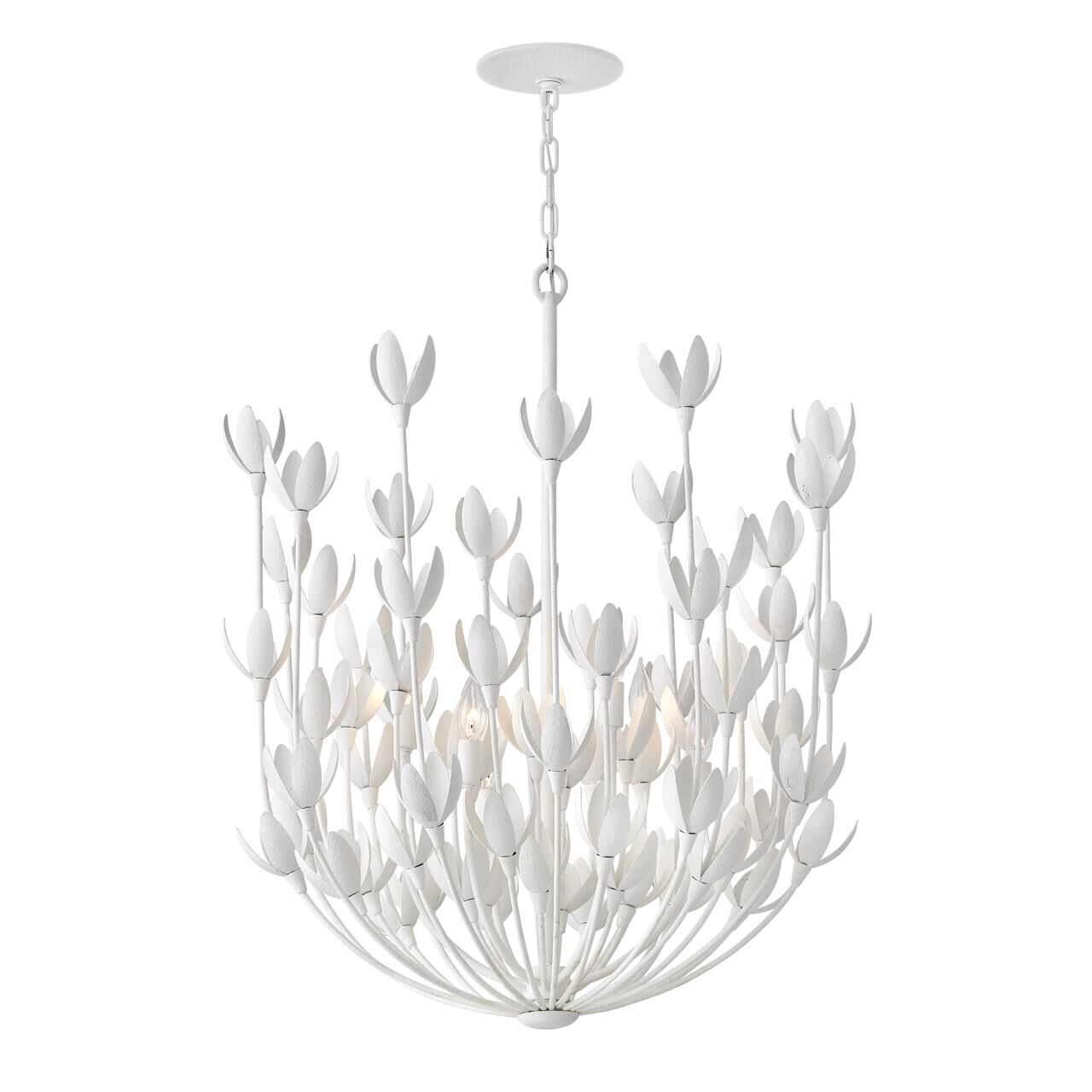 Flora 26 Inch 6 Light Chandelier Hinkley Lighting - Elegant Floral Design