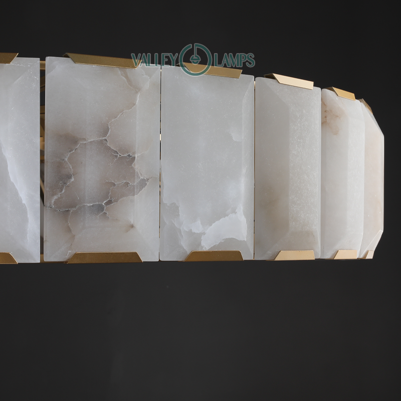 Hartley Calcite Round Chandelier 19"/31"/43"/60"