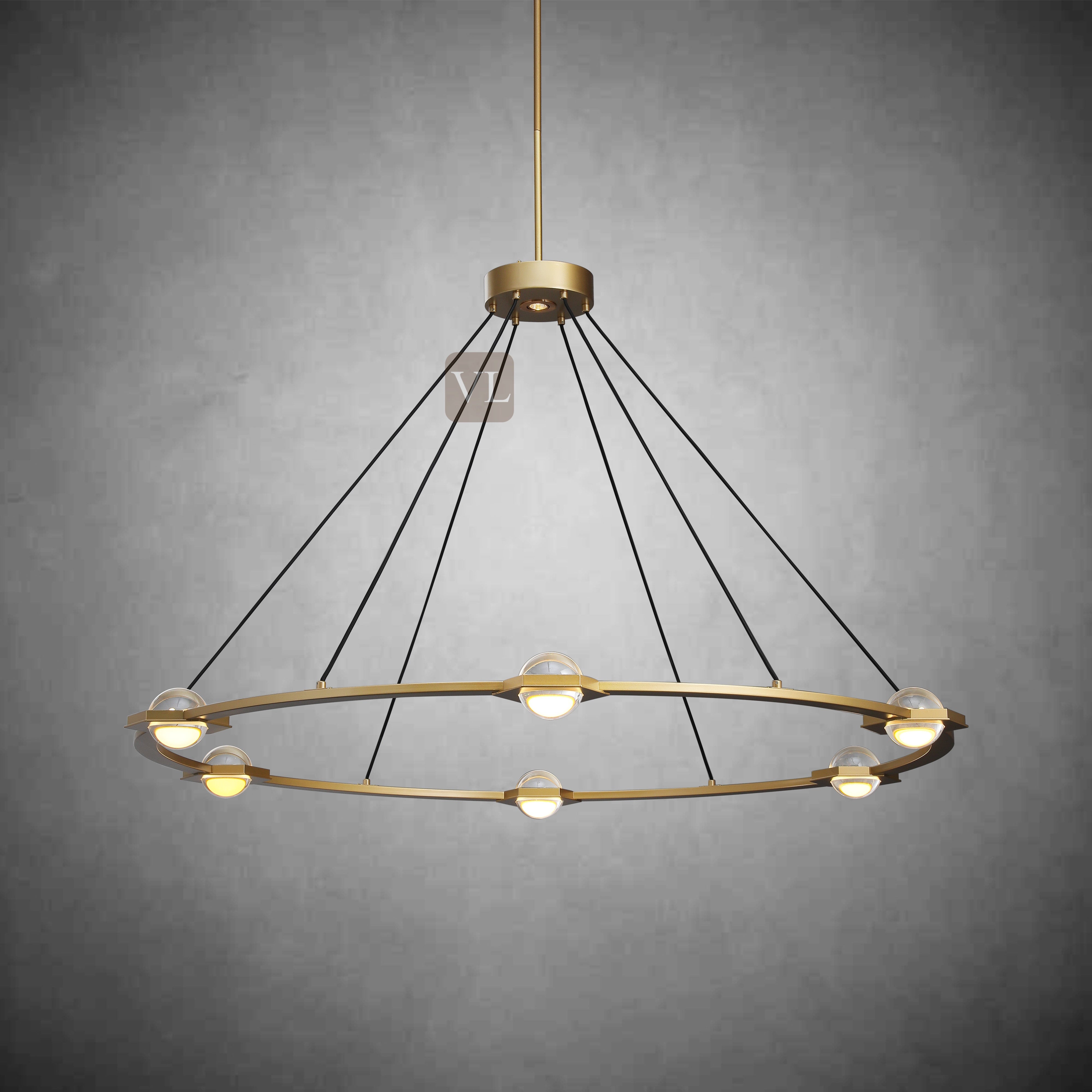 Eclarae Round Chandelier