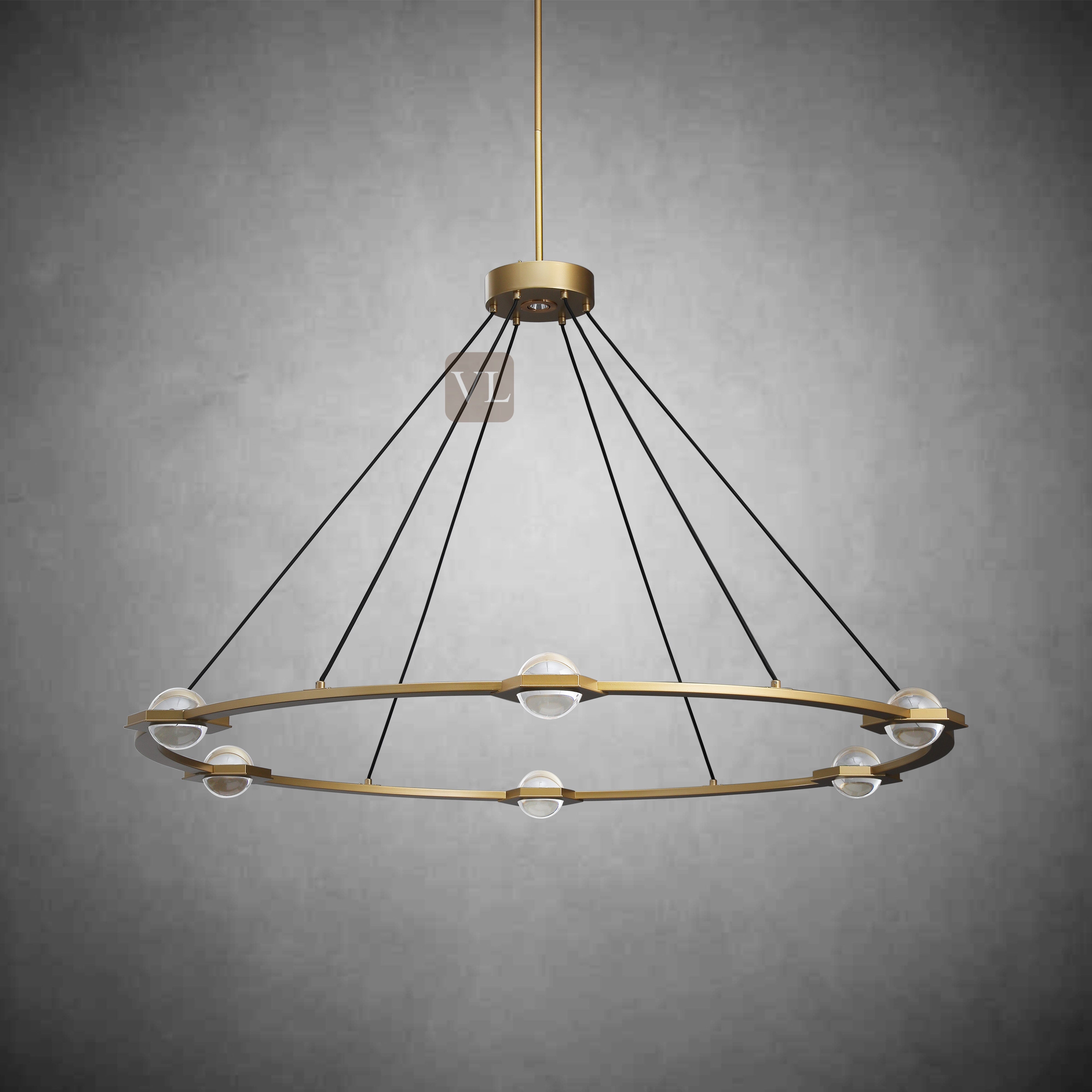 Eclarae Round Chandelier