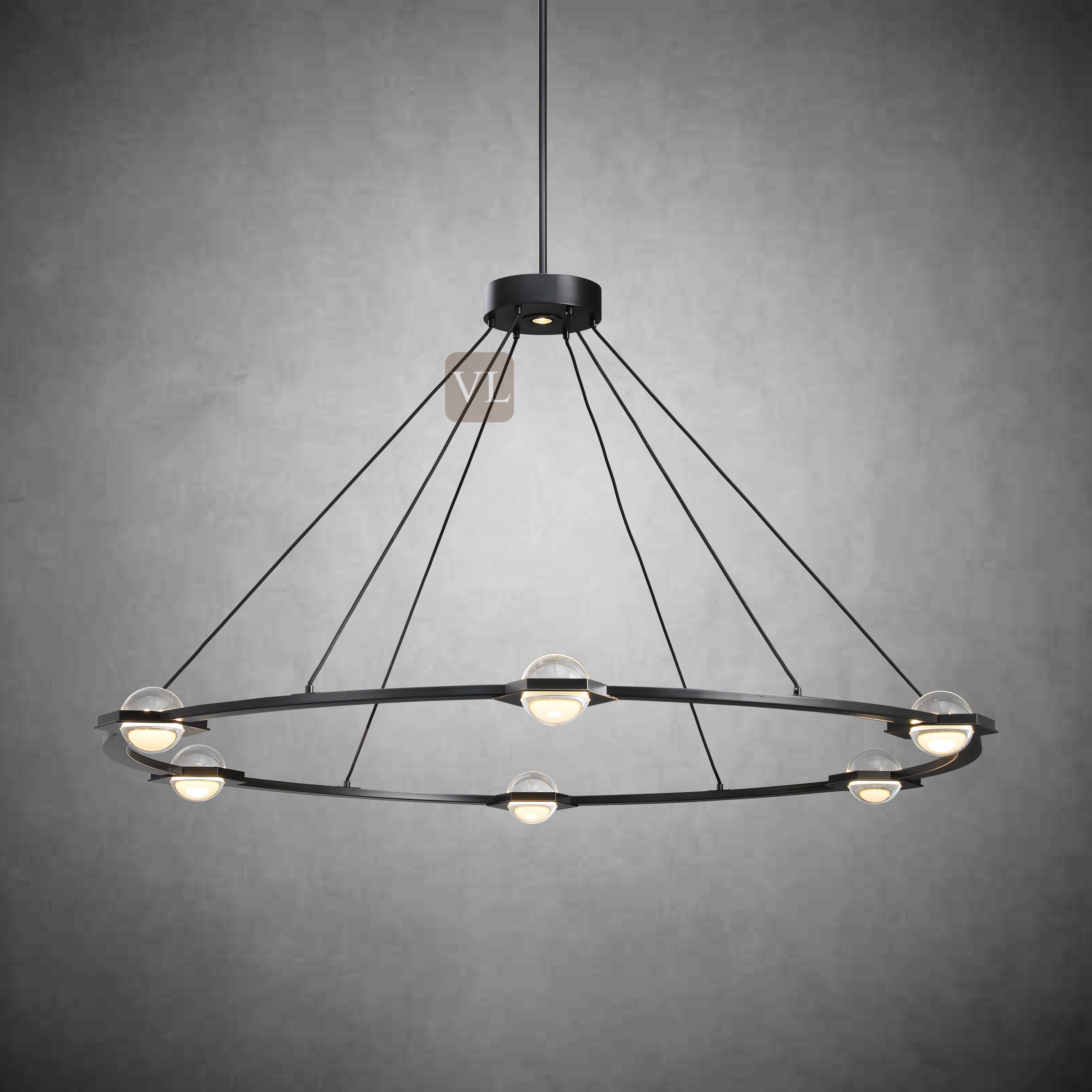 Eclarae Round Chandelier