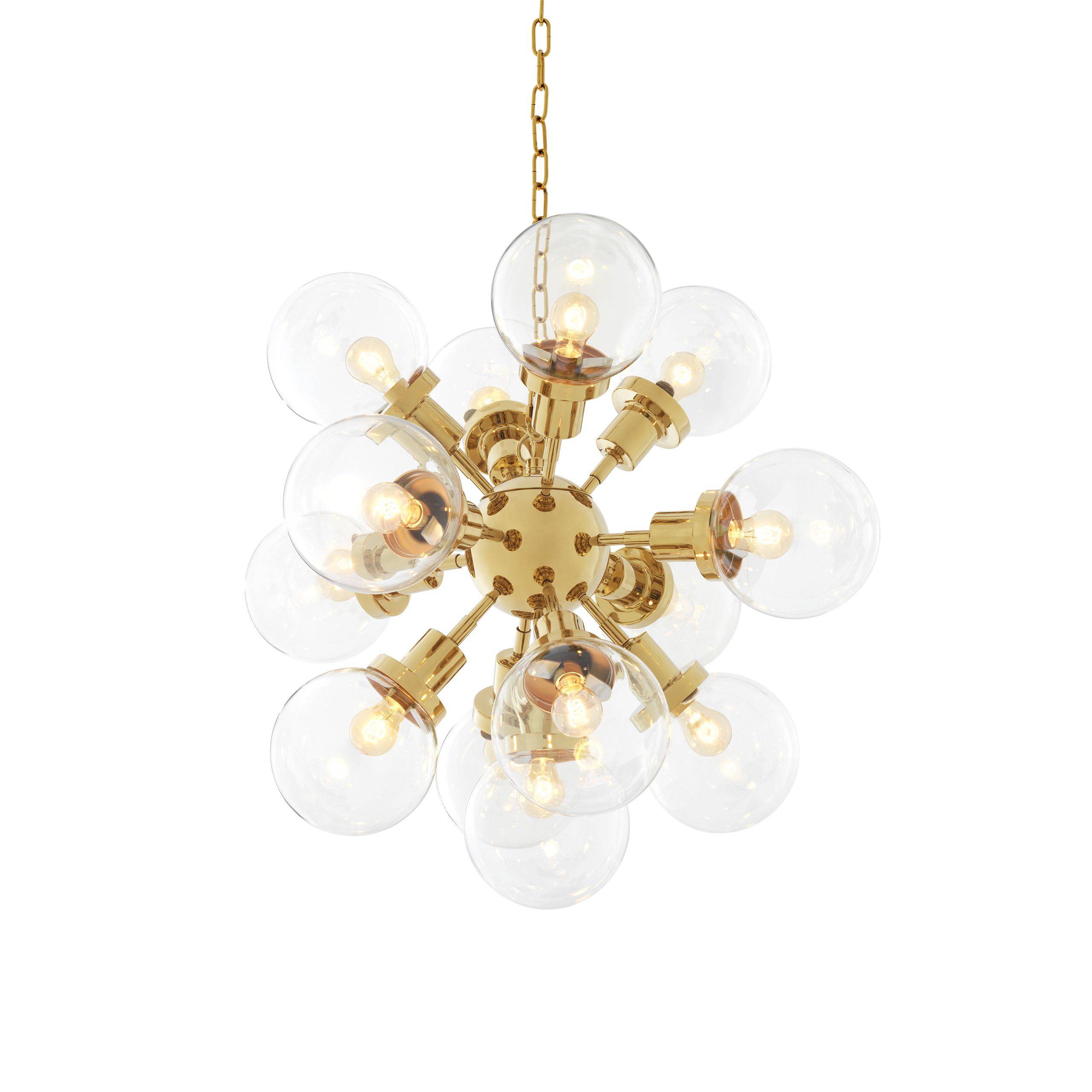 Ludlow Modern Chandelier - Gold