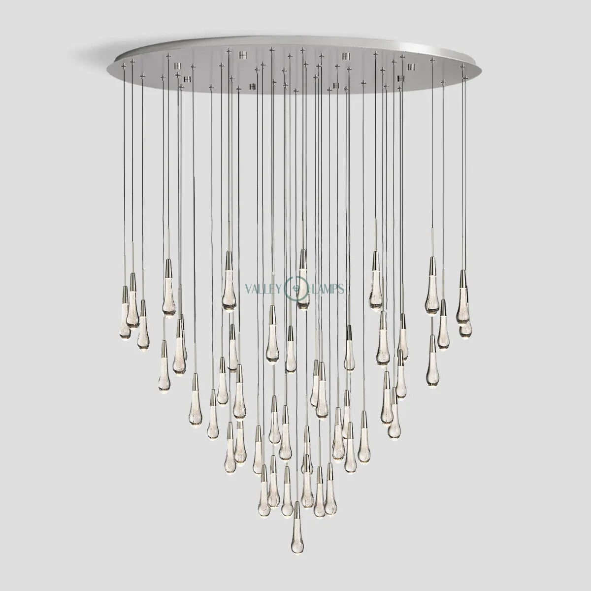 Soltaire  Round Chandelier 58'' for living room/ bedroom