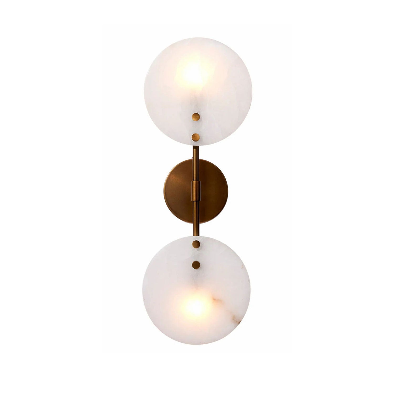 Alabaster Oracle Wall Sconce