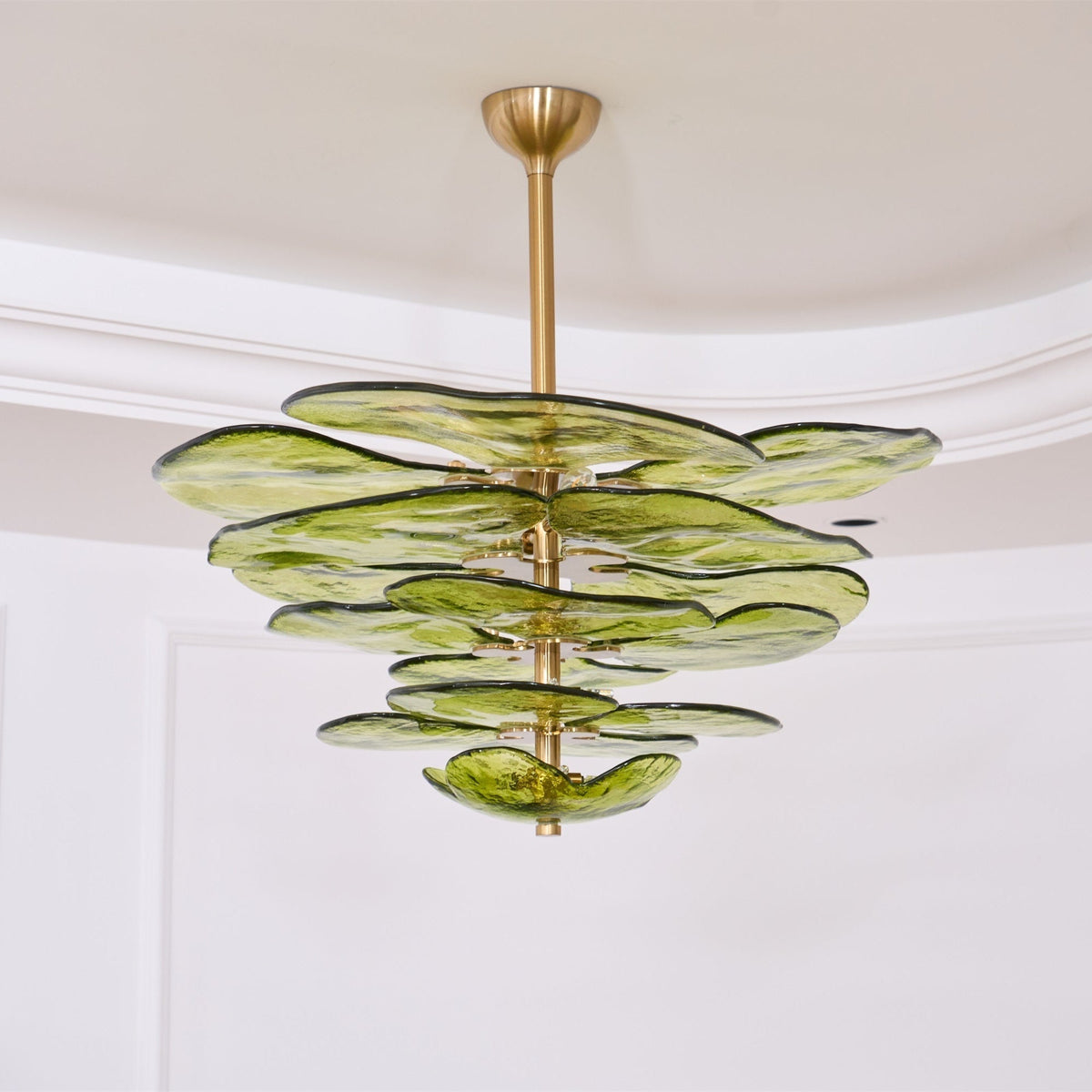 Petal Layered Murano Glass Chandelier