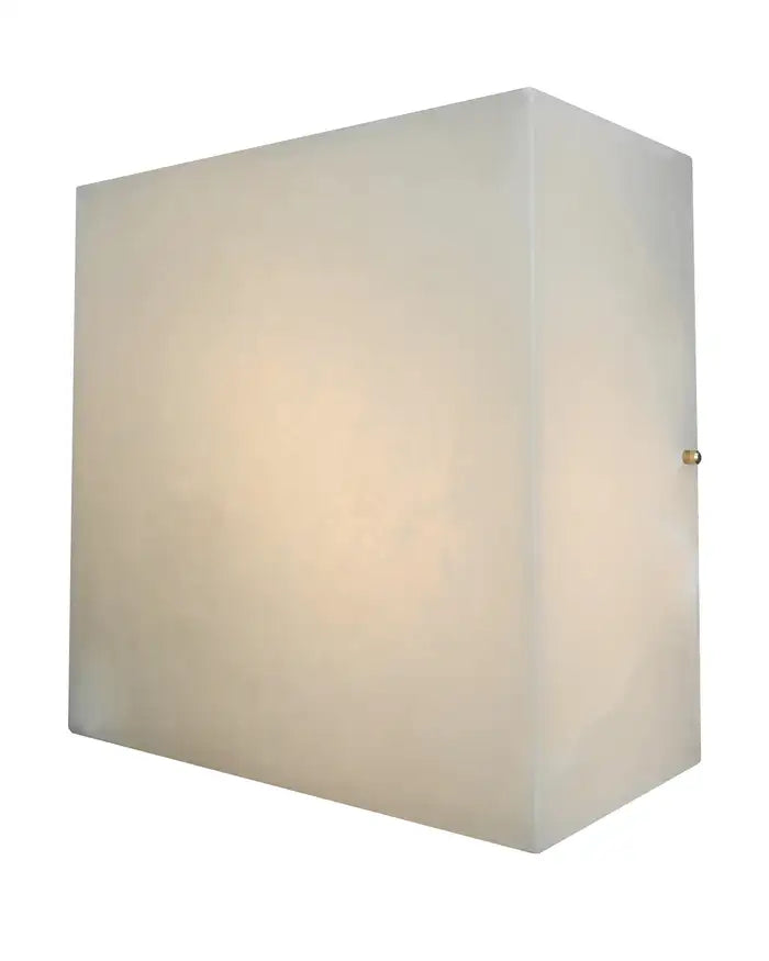 Large Alabaster Wall or Ceiling Flush Mount Lamp - view 5