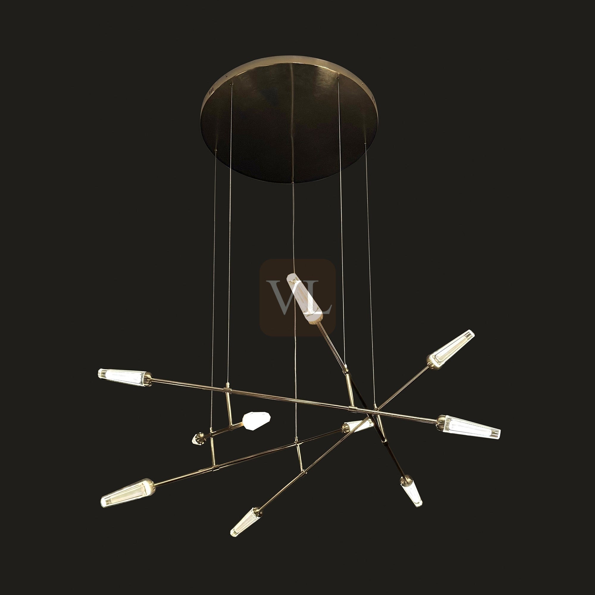 K9 Crystal LED Pendant Chandelier