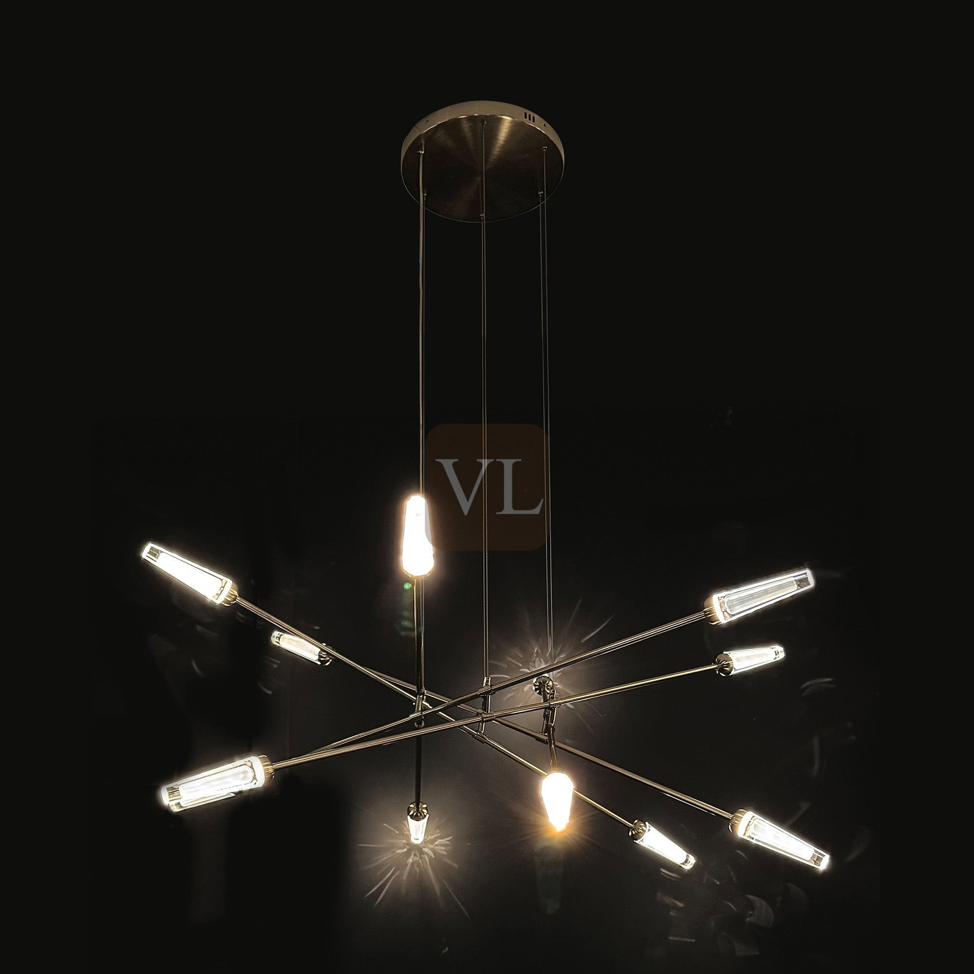 K9 Crystal LED Pendant Chandelier