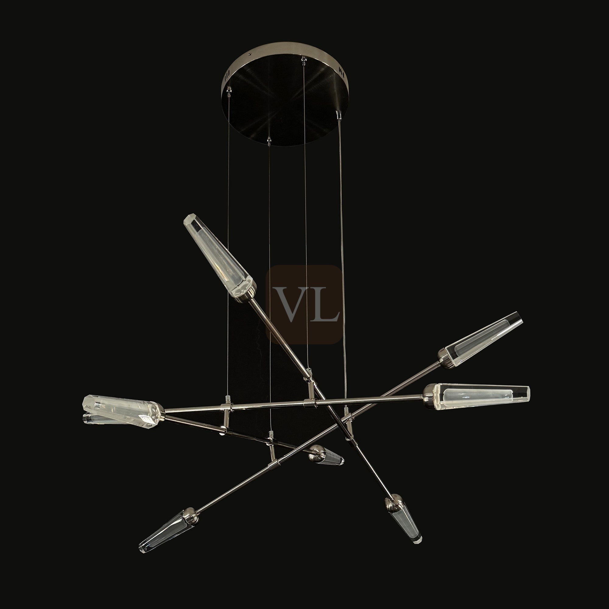 K9 Crystal LED Pendant Chandelier