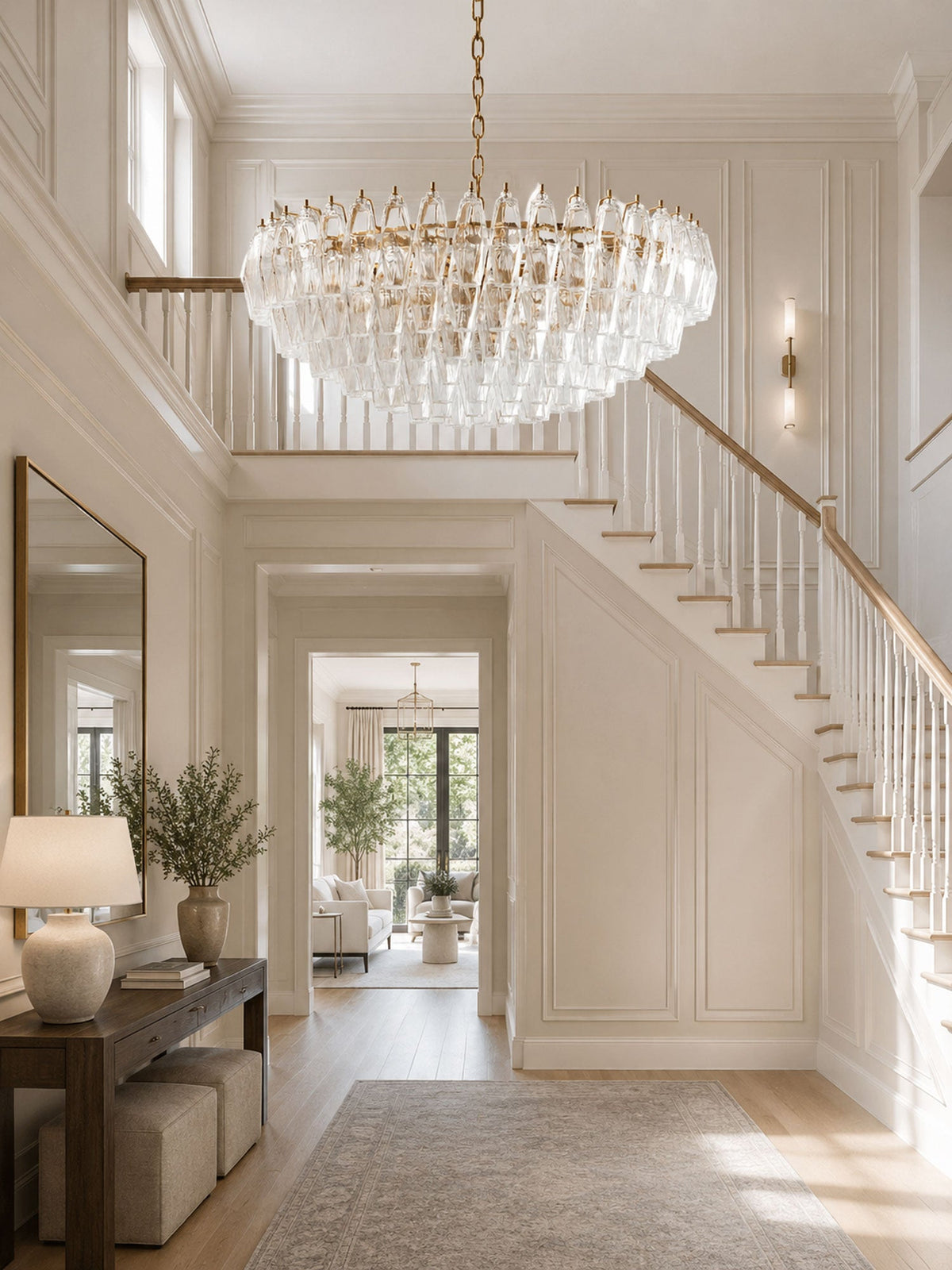 Clear Sorrento Chandelier - Vakkerlight