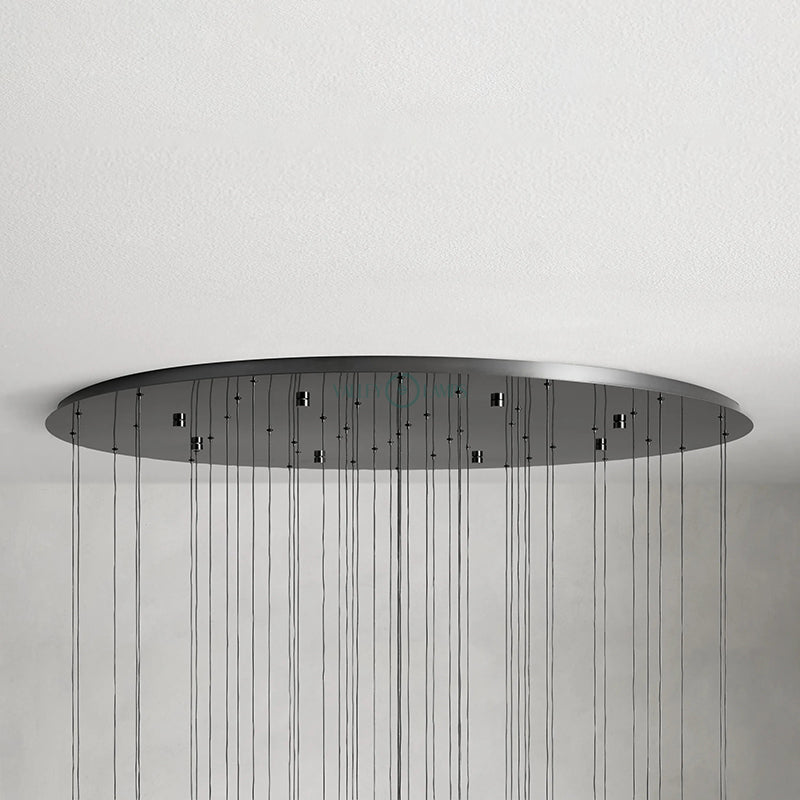 Soltaire  Round Chandelier 58'' for living room/ bedroom