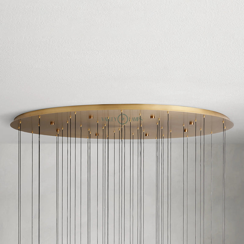 Soltaire  Round Chandelier 58'' for living room/ bedroom