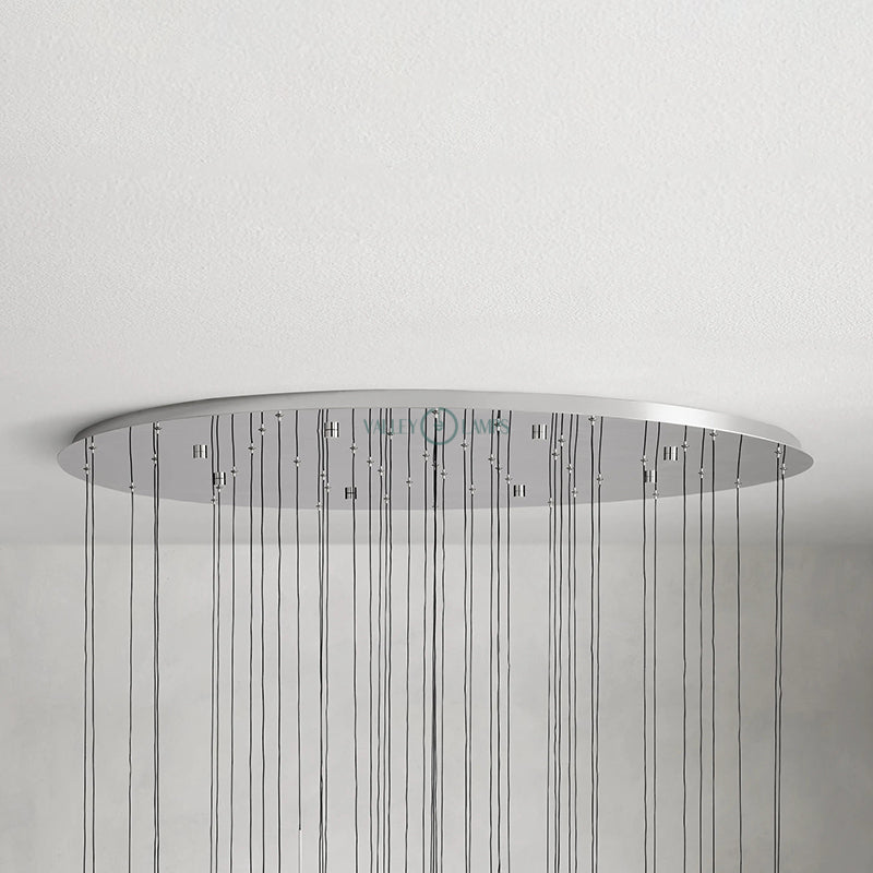 Soltaire  Round Chandelier 58'' for living room/ bedroom