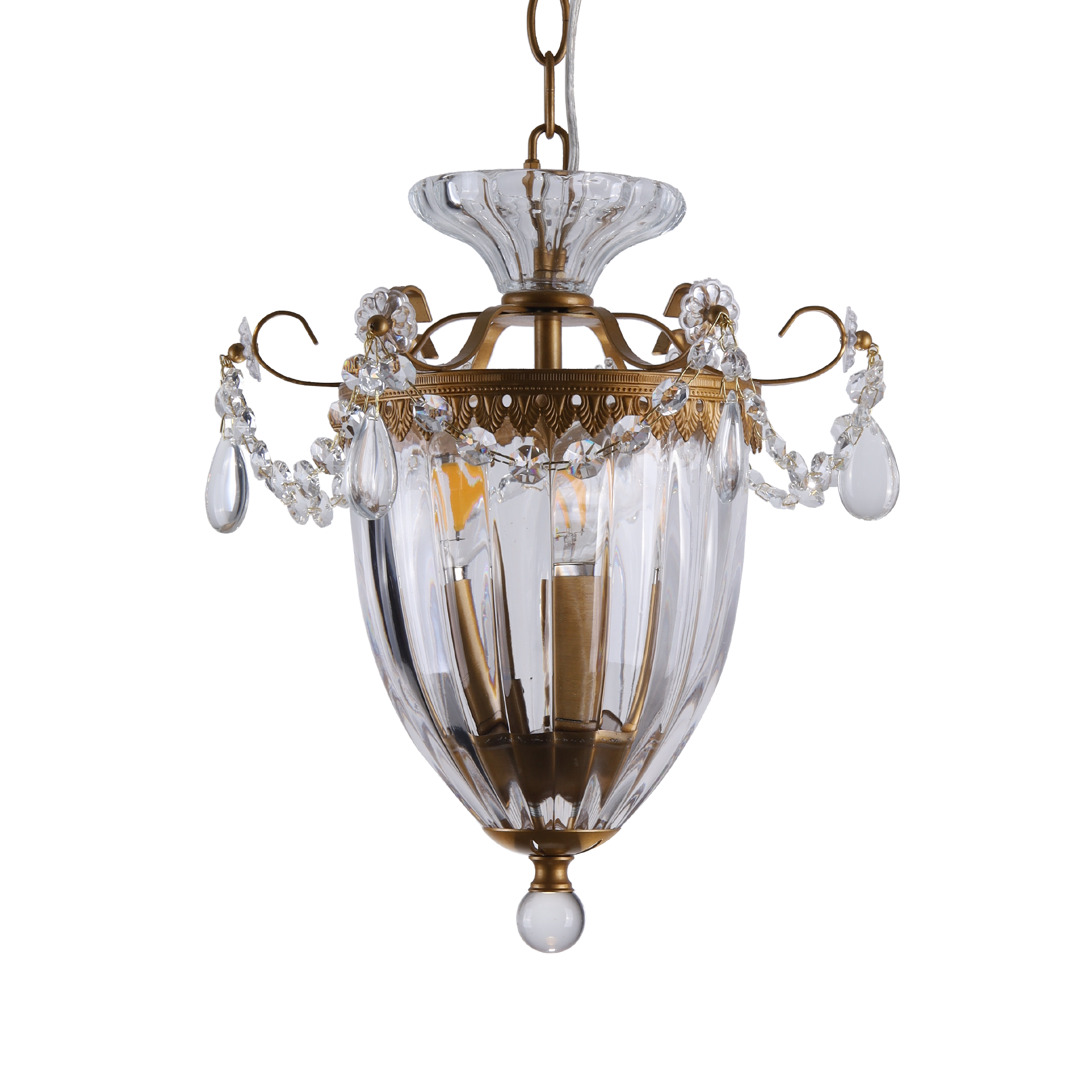 Victorian Crystal Chandelier
