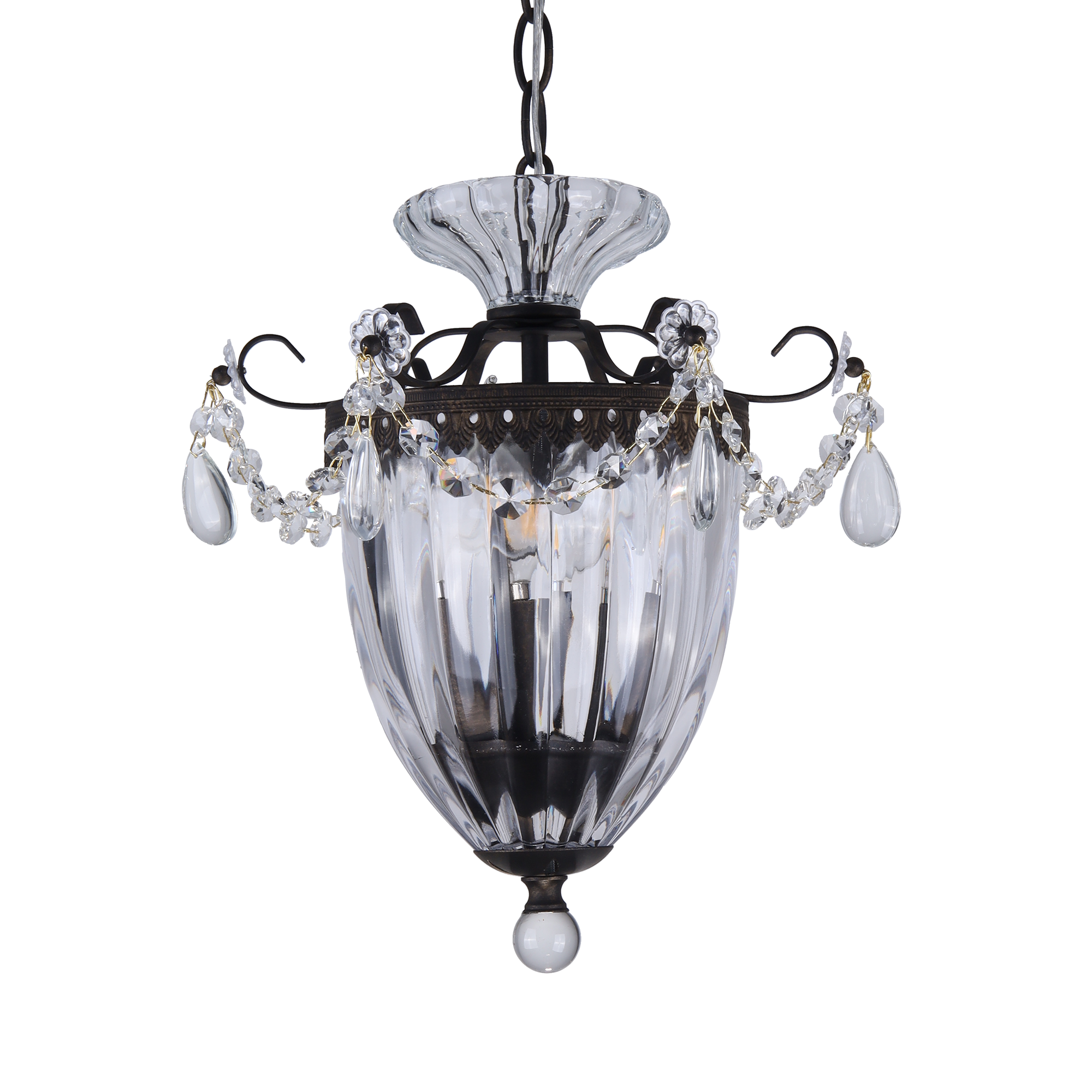 Victorian Crystal Chandelier