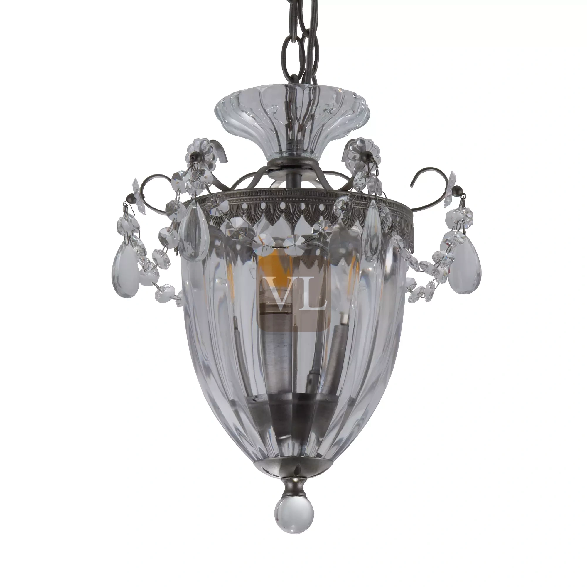 Victorian Crystal Chandelier