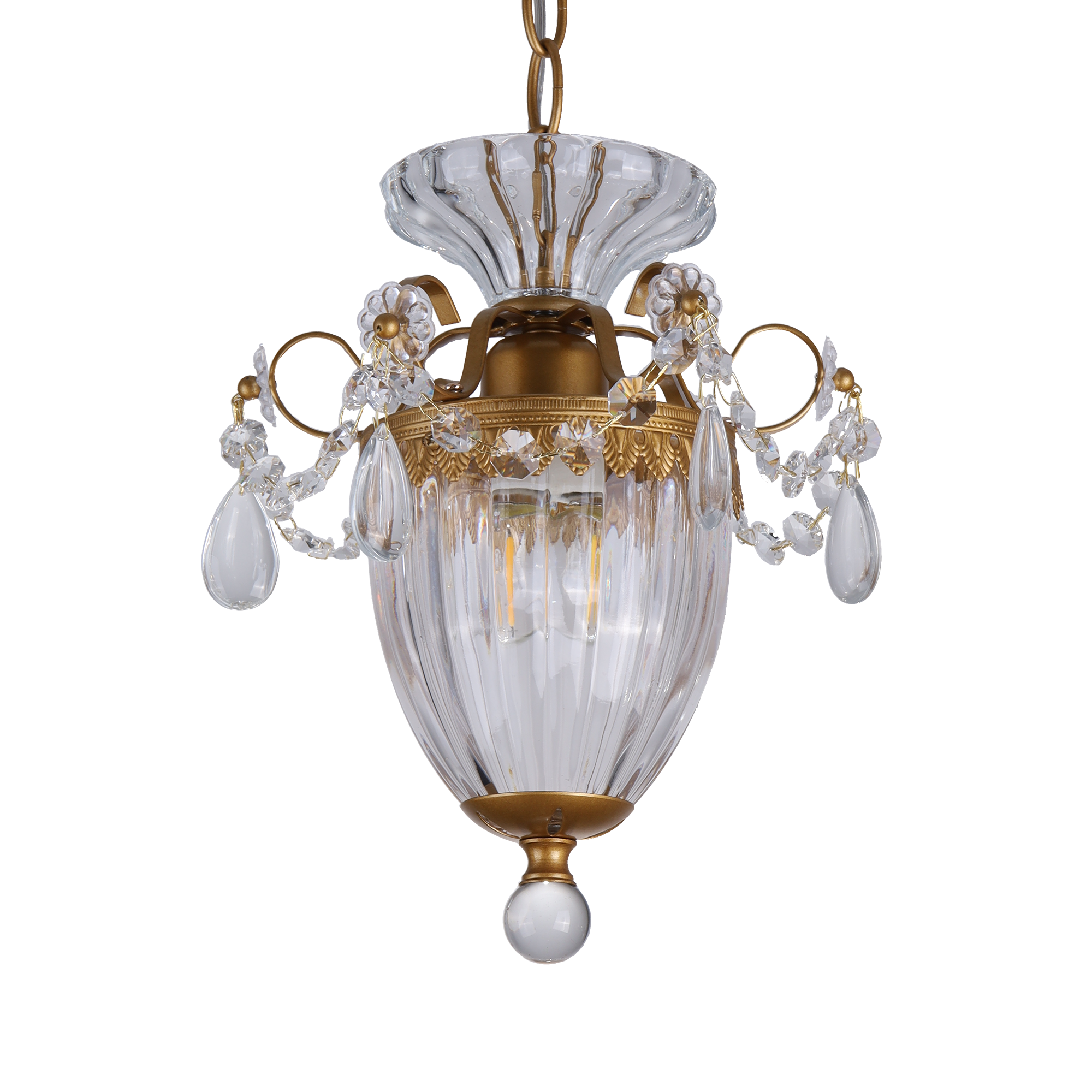 Victorian Crystal Chandelier