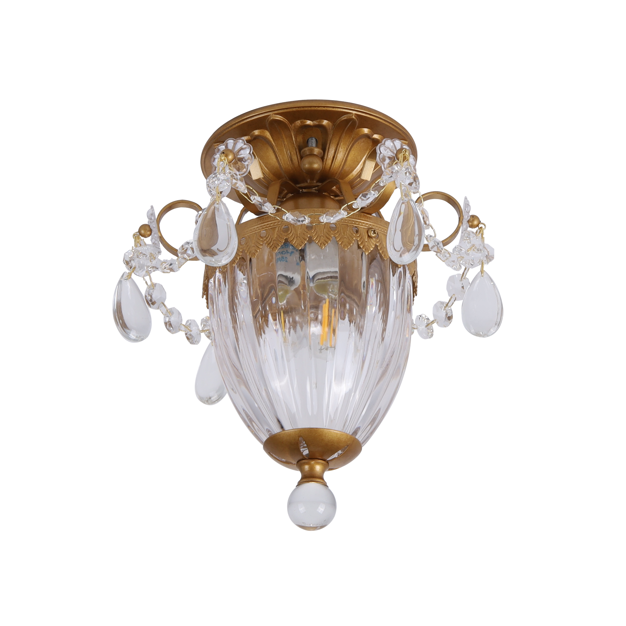 Victorian Crystal Lamp