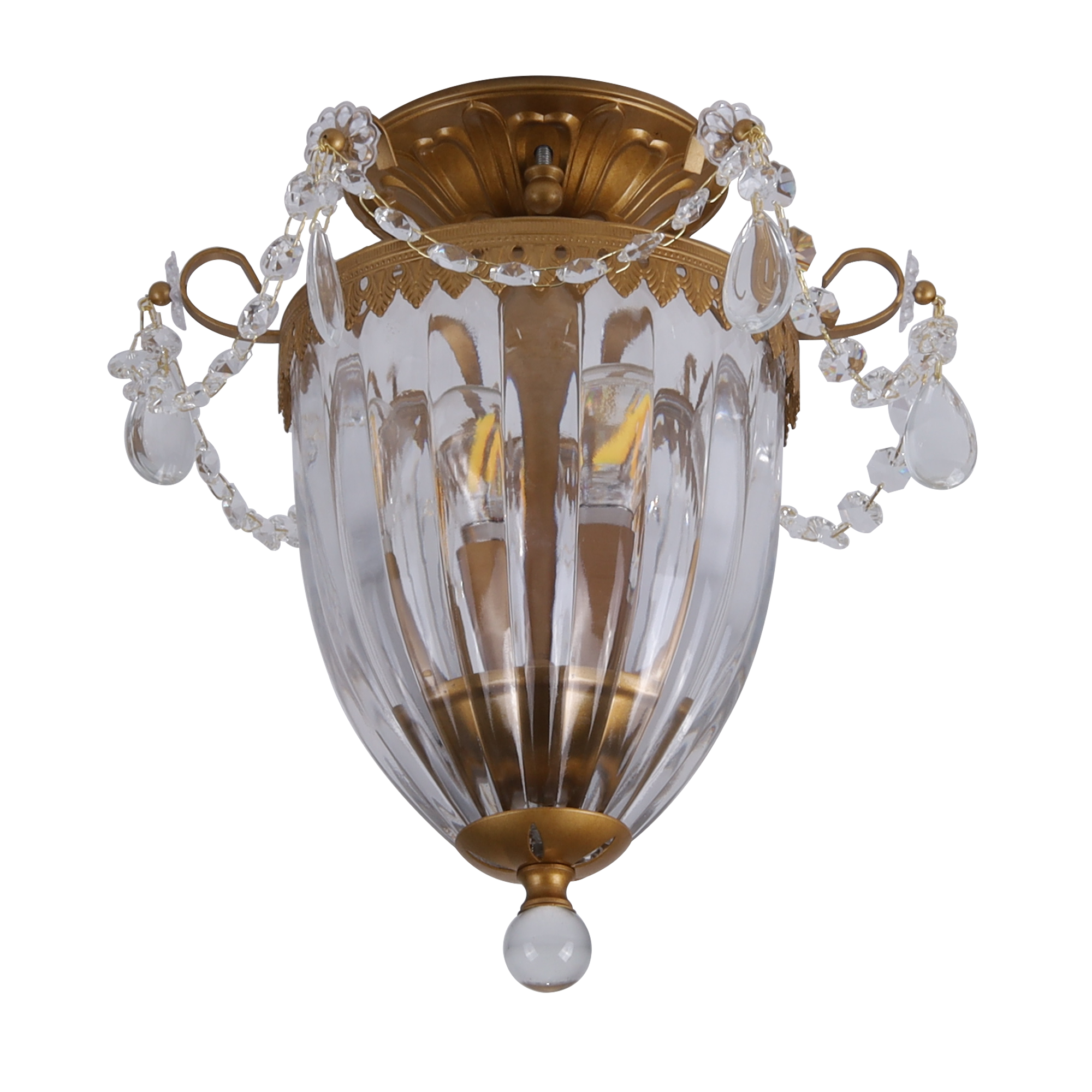 Victorian Crystal Lamp