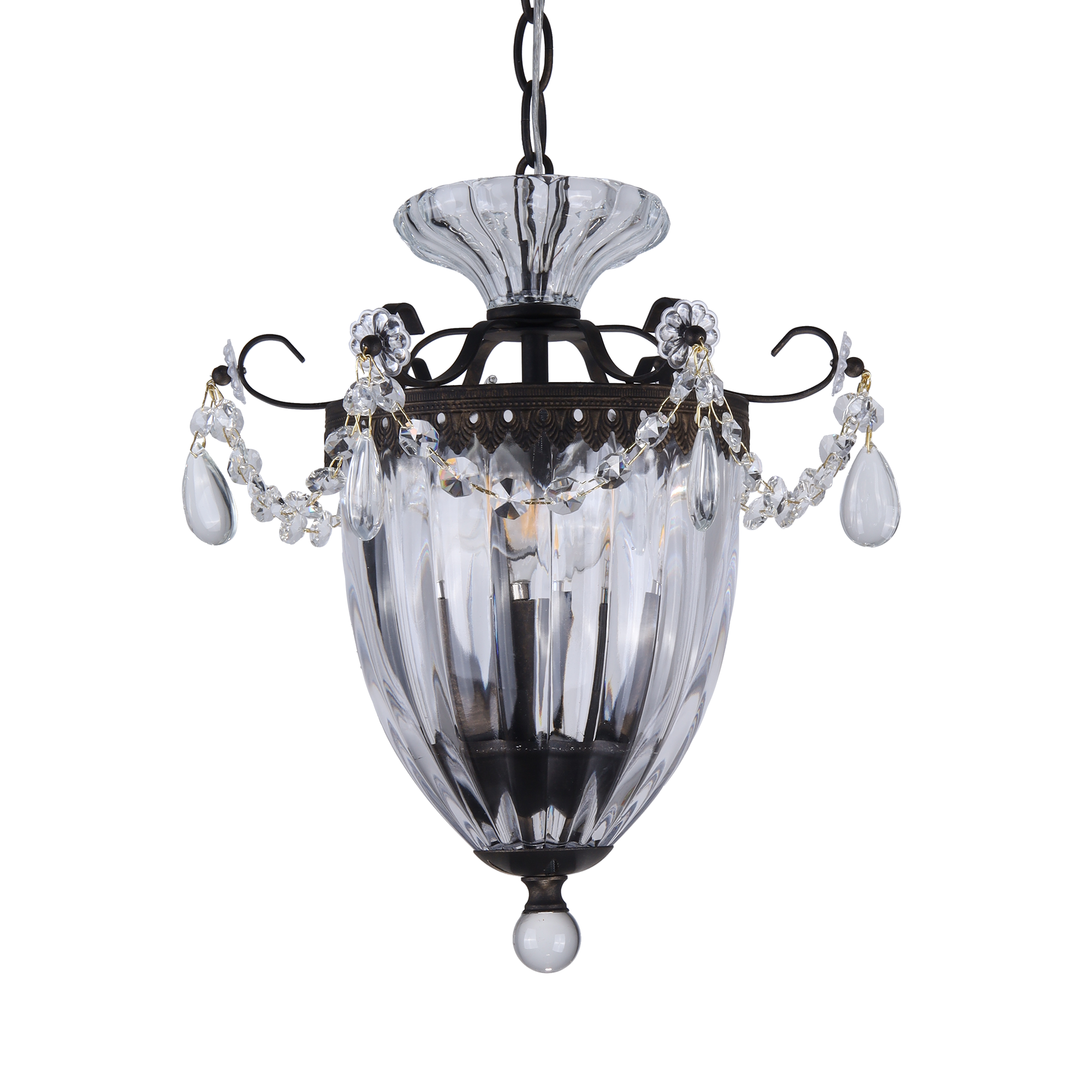 Victorian Crystal Chandelier