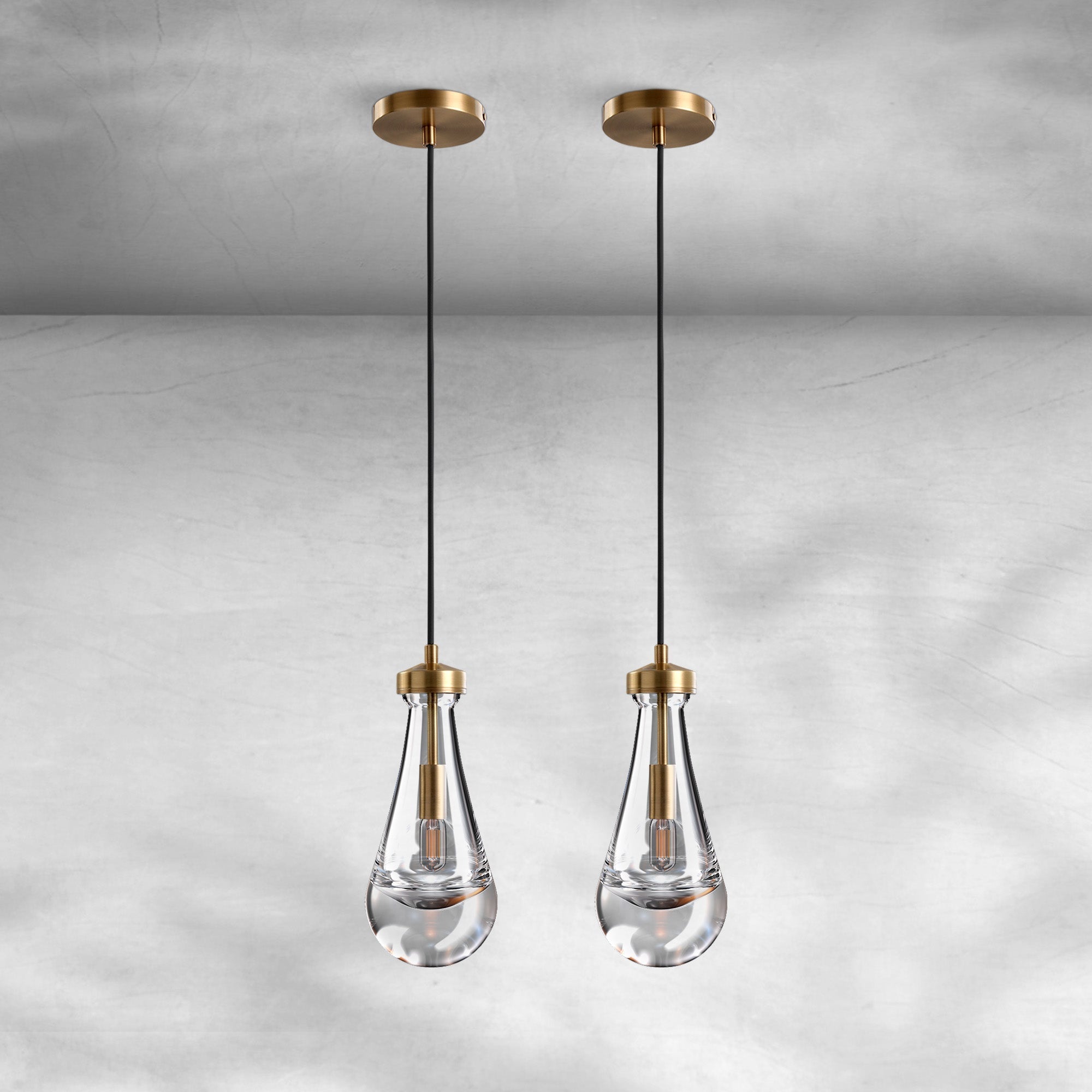 Modern Raindrop Pendant Light