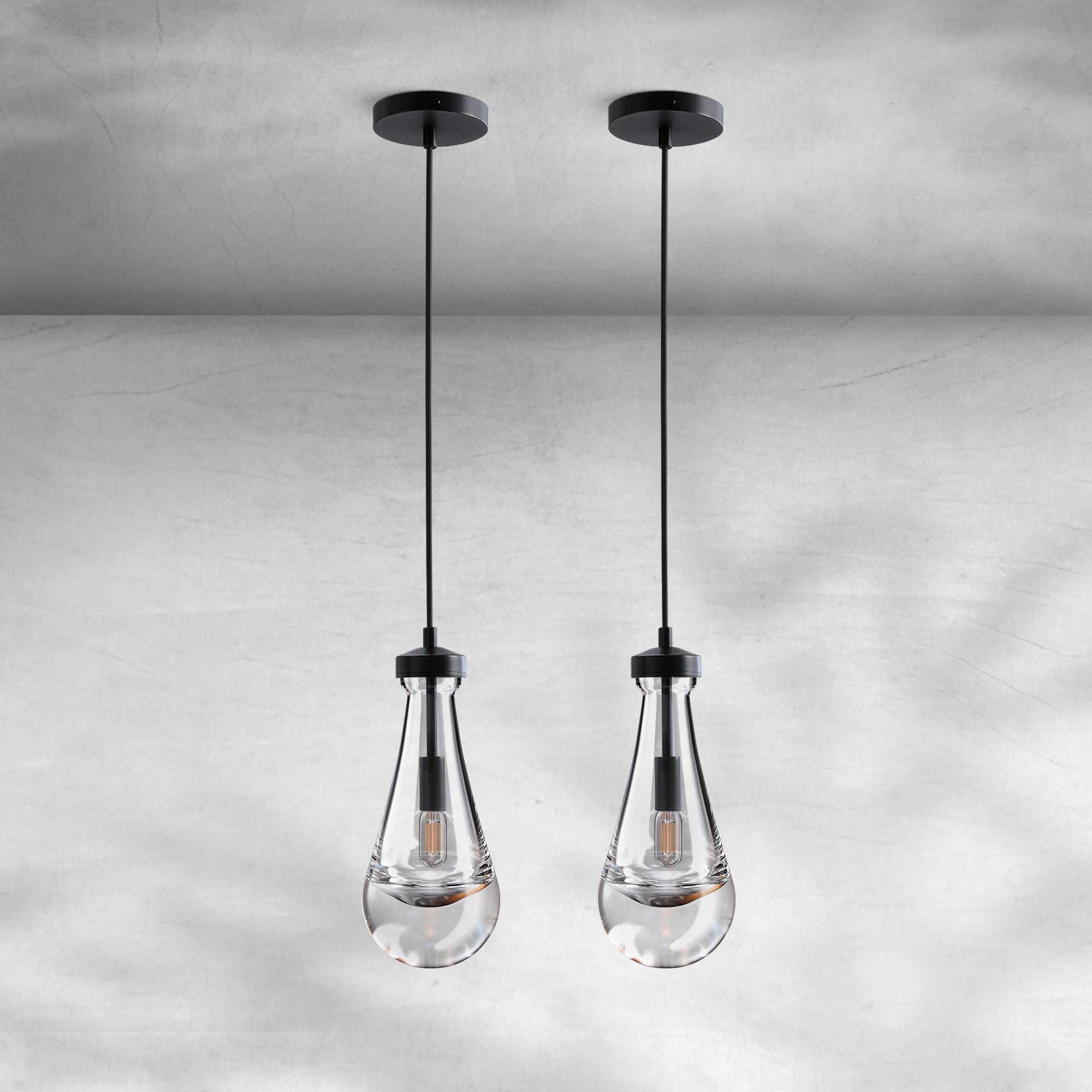 Modern Raindrop Pendant Light