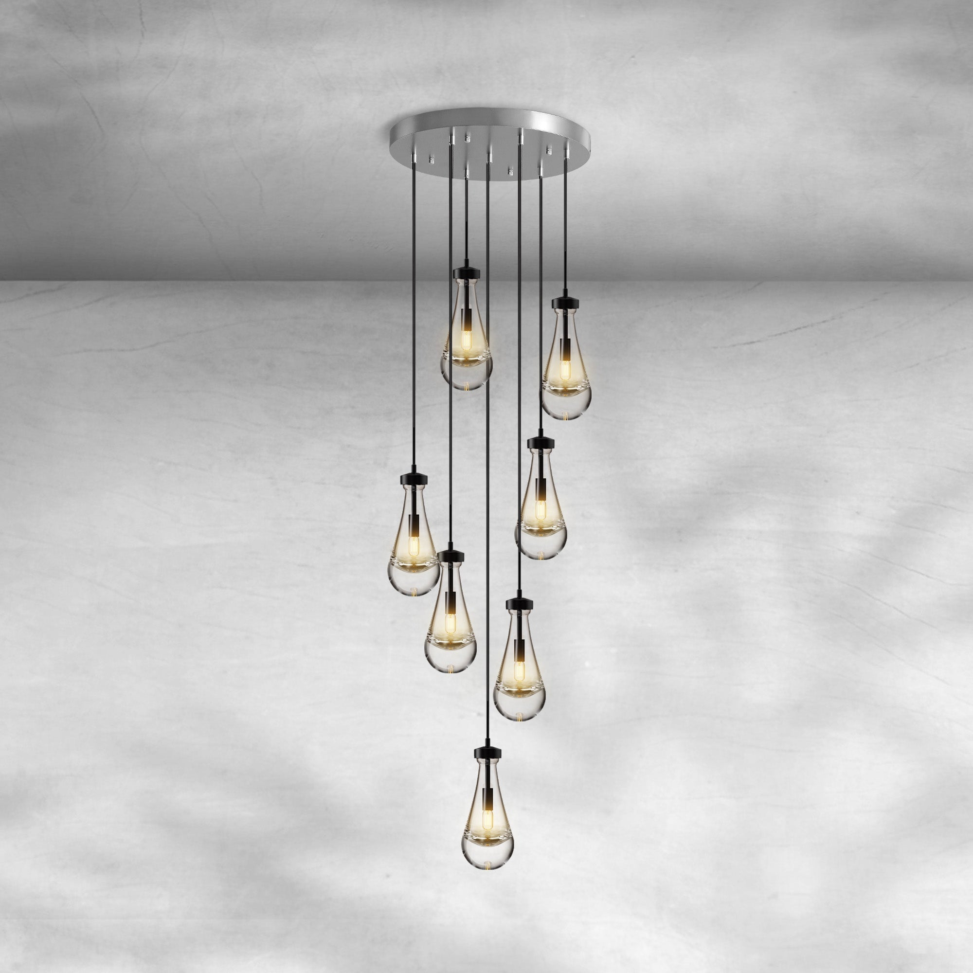 Modern Raindrop Pendant Light
