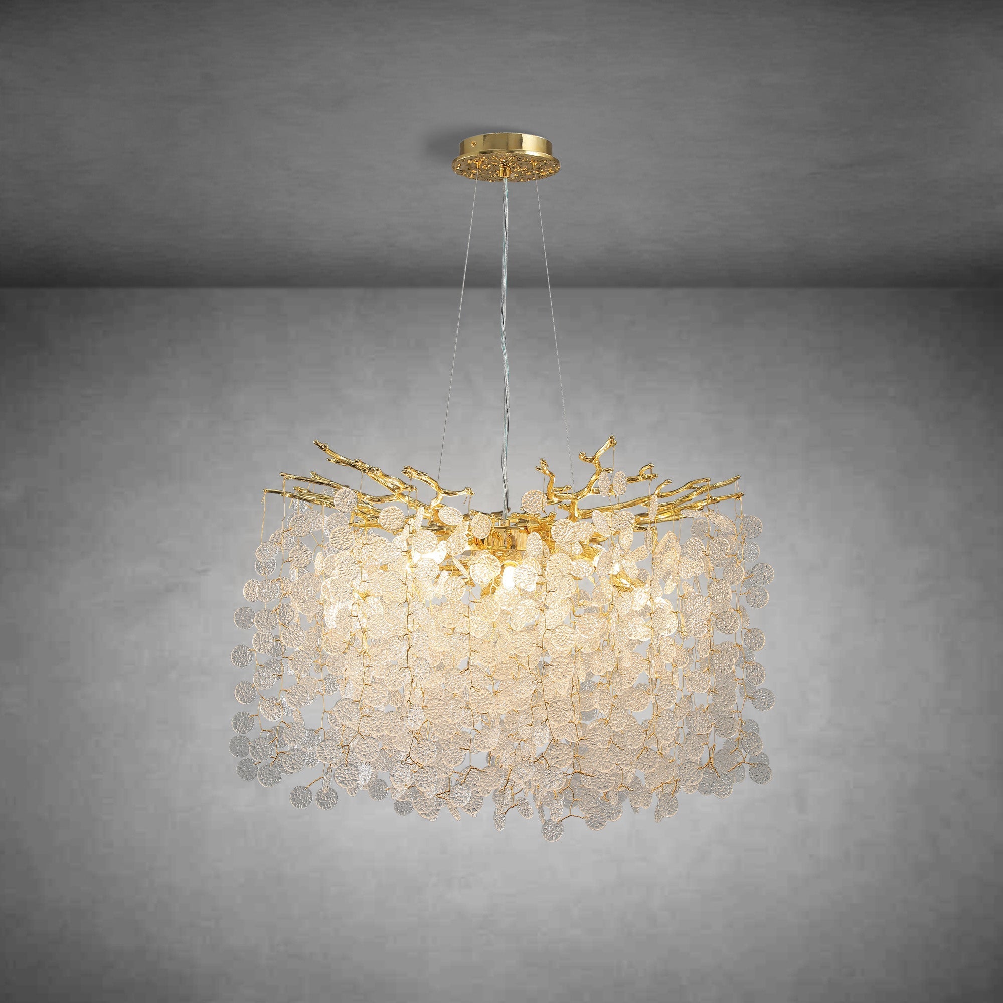 Modern Tree Branch Chandelier