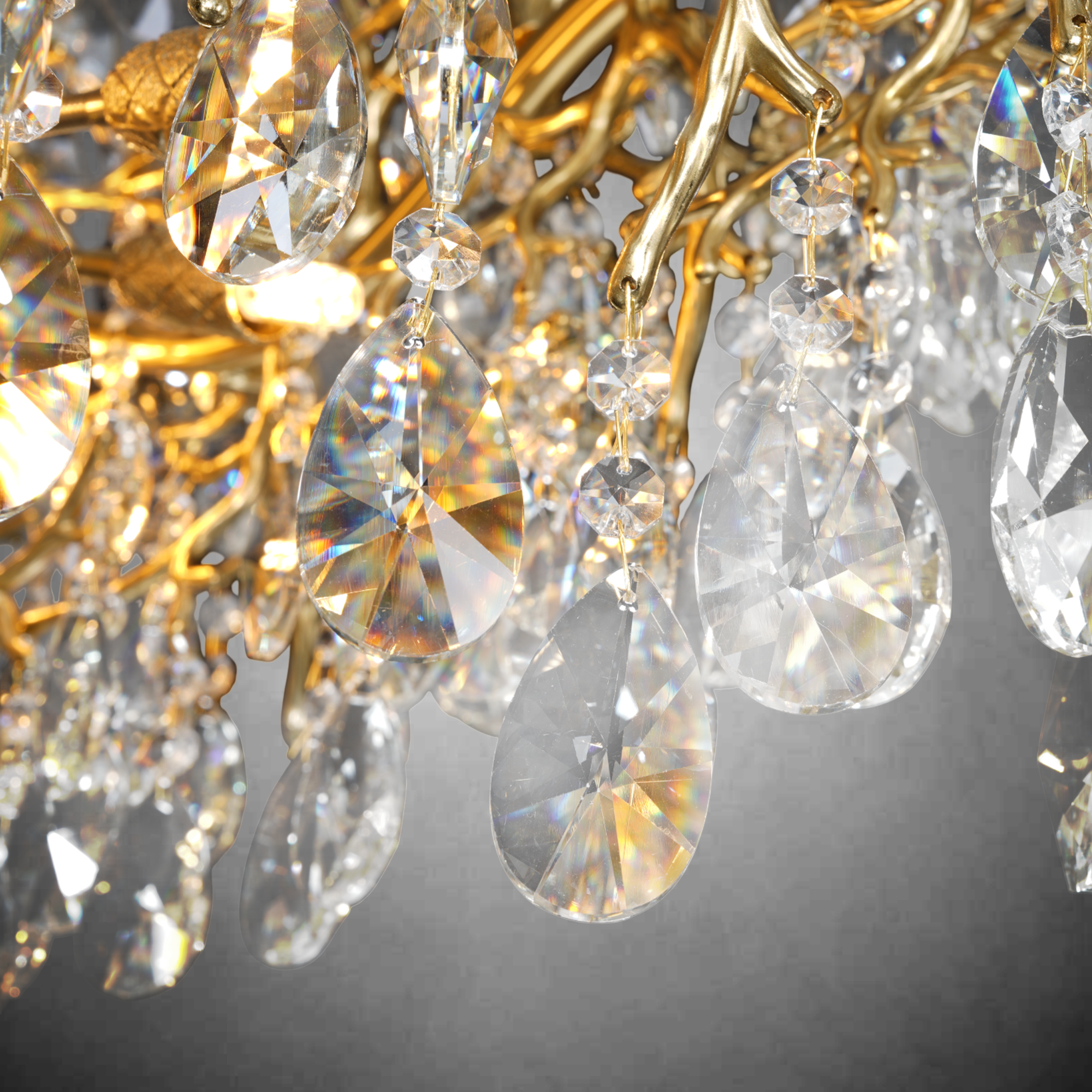 Modern Tree Crystal Chandelier